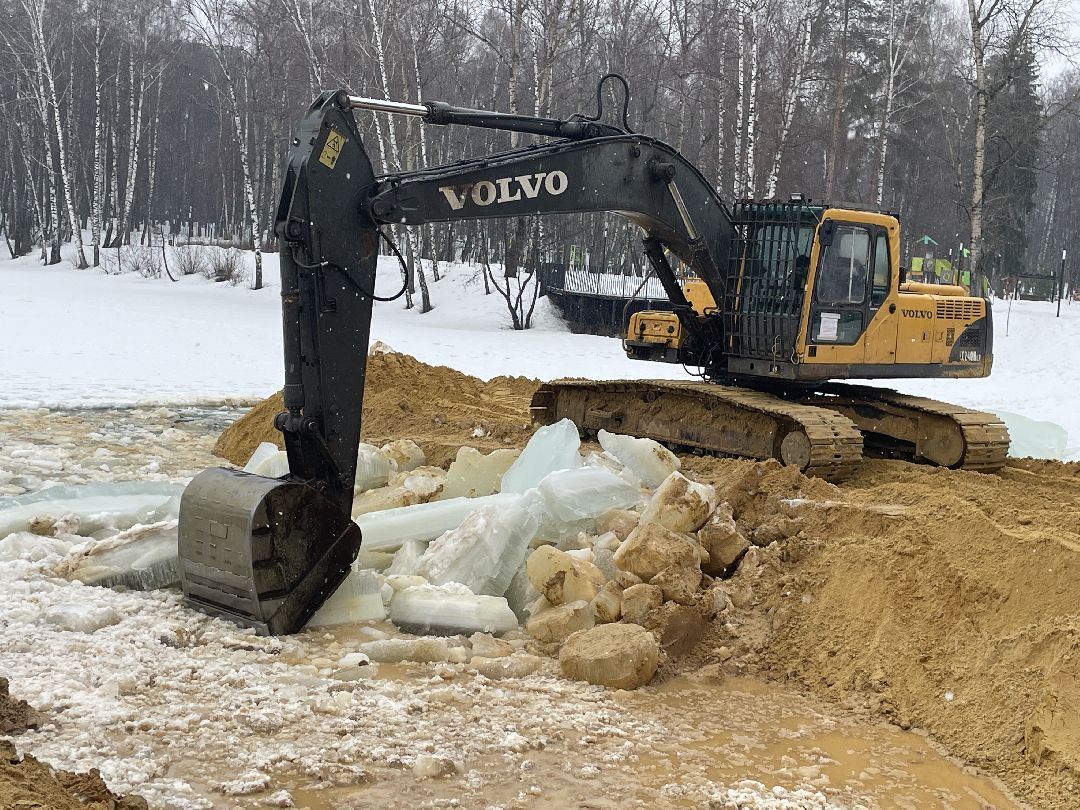 Озеро, Люберцы, очистка