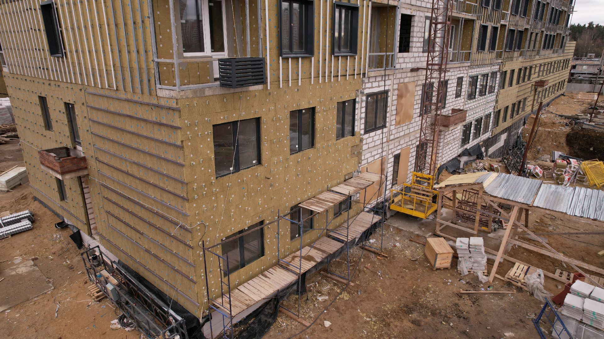 видео с коптера, ЖК, балашиха,