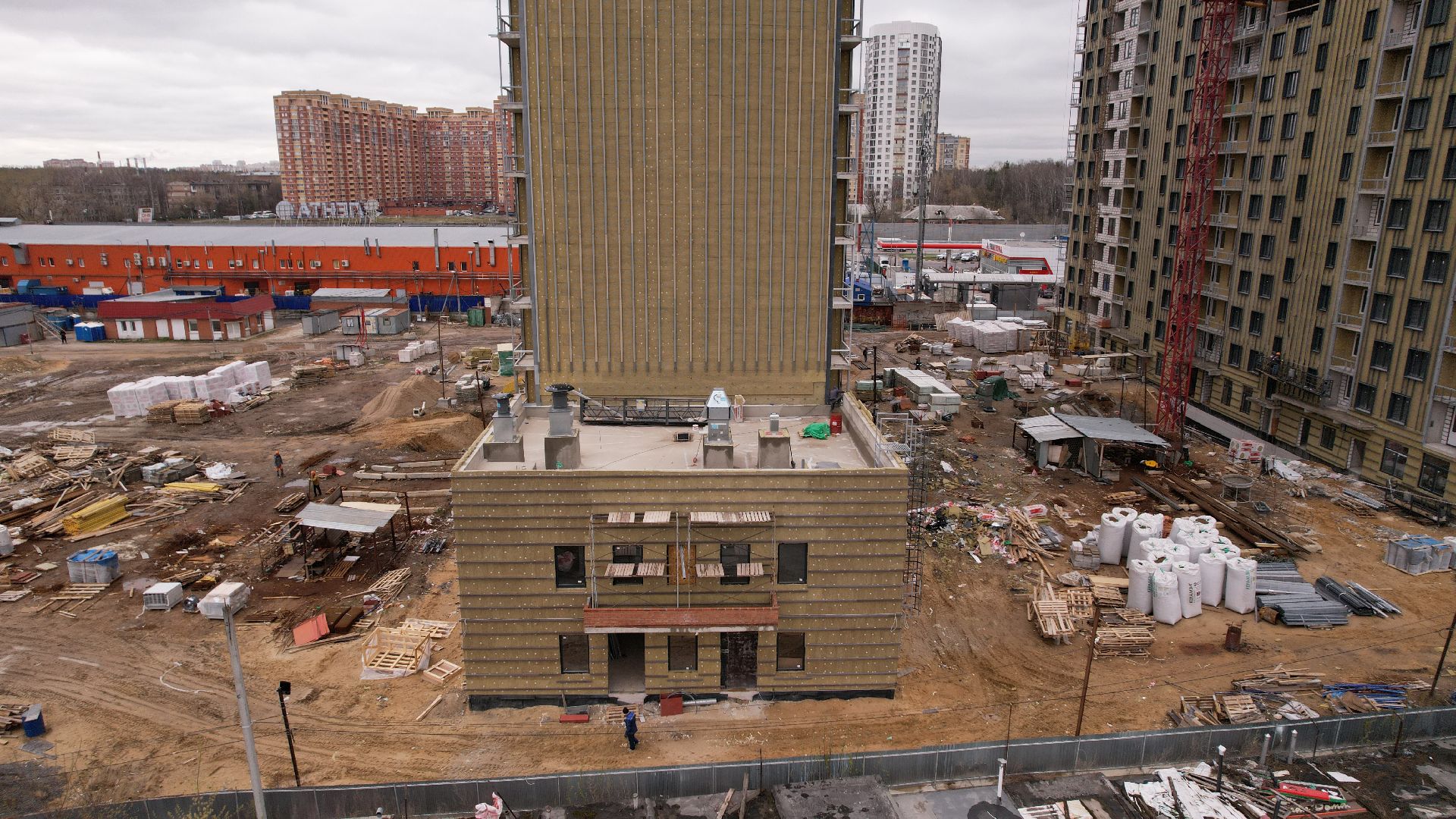 видео с коптера, ЖК, балашиха,