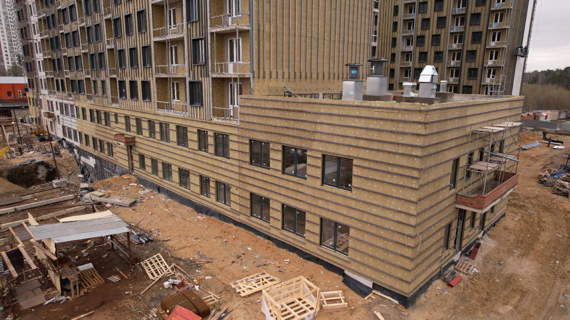 видео с коптера, ЖК, балашиха,