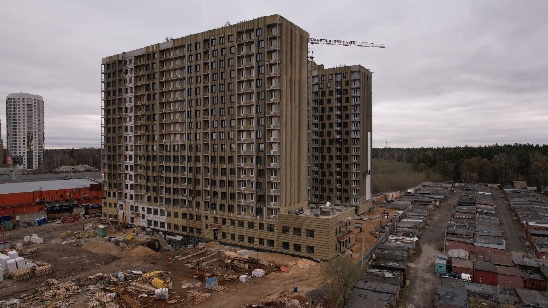 видео с коптера, ЖК, балашиха,