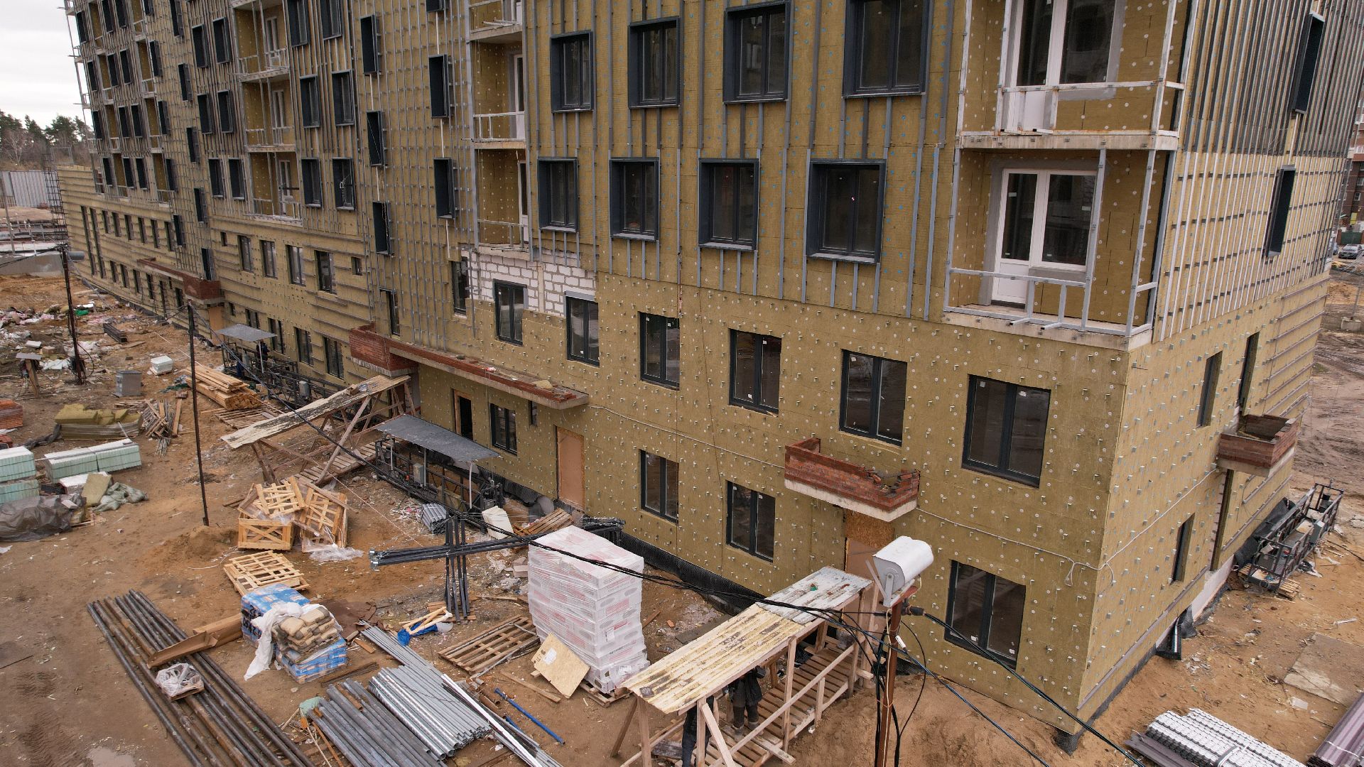 видео с коптера, ЖК, балашиха,