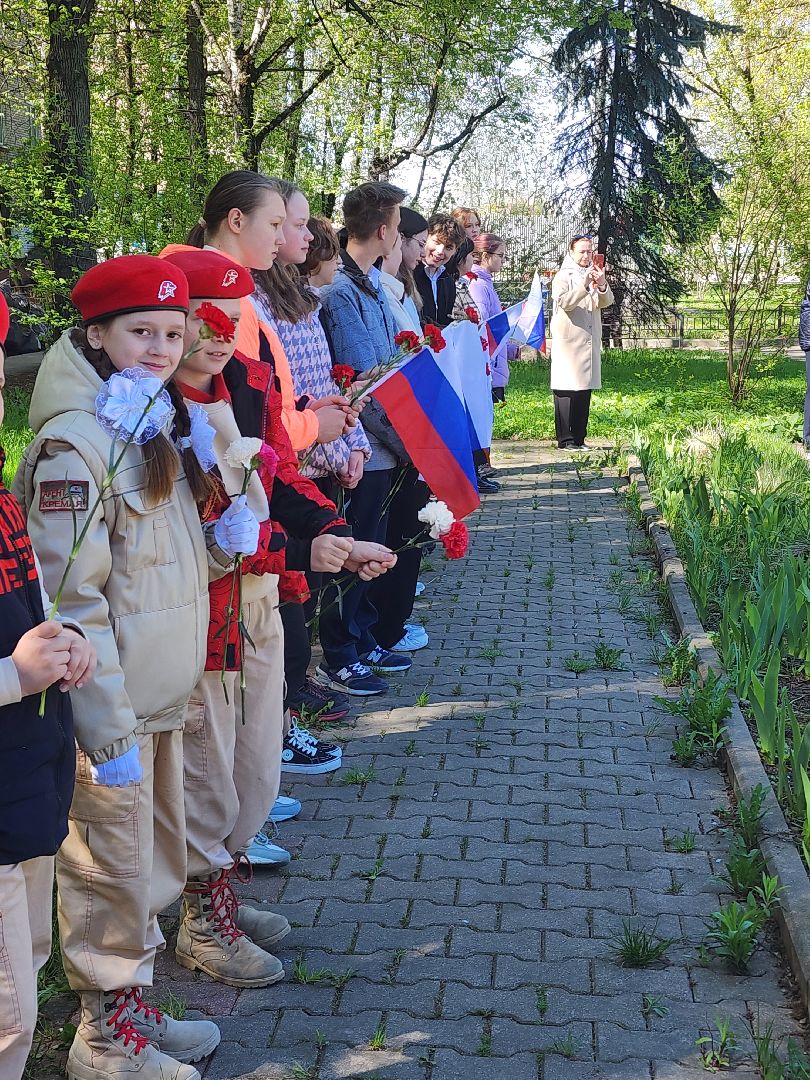 день победы, митинг памяти, возложение цветов, Мытищи, минута молчания,