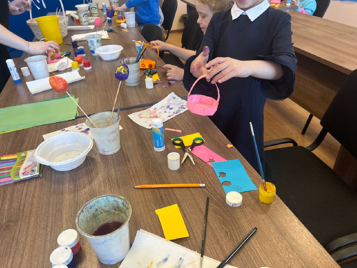 пасха, мастер класс, дети, восход,