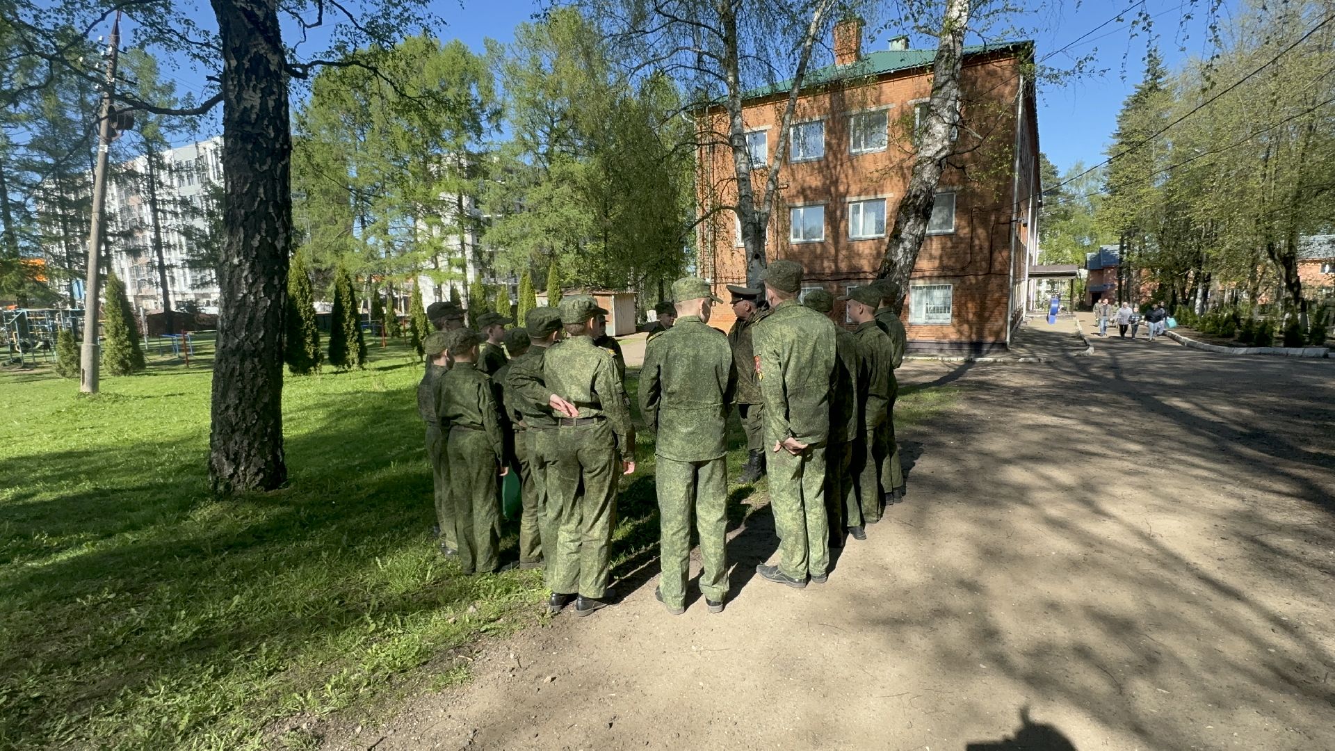 Солнечногорск, Субботник, Благоустройство, уборка территории, кадеты,