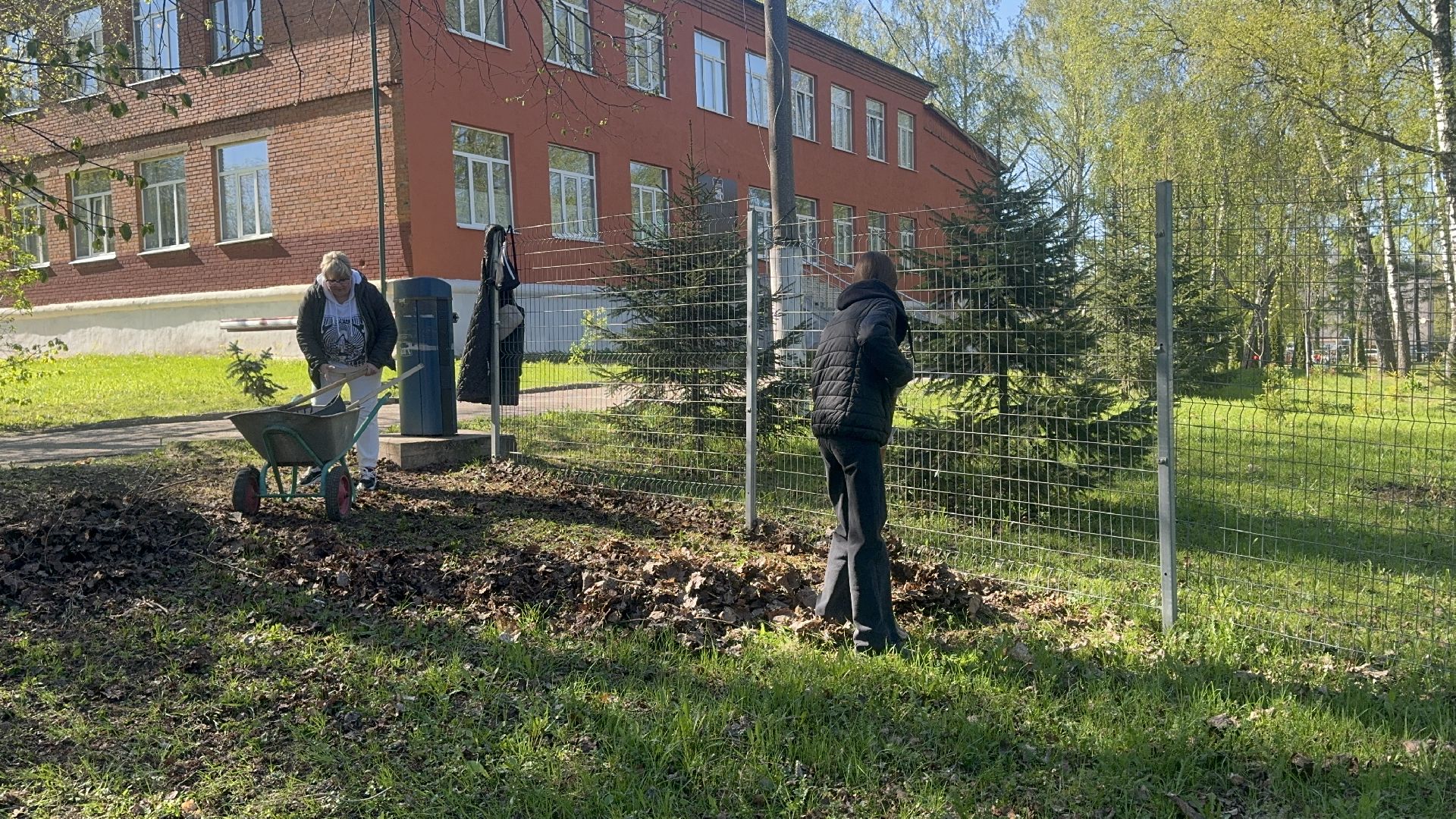 Солнечногорск, Субботник, Благоустройство, уборка территории, кадеты,