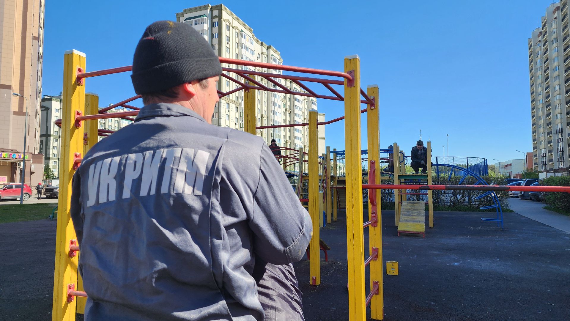 Домодедово, Микрорайон Южный, благоустройство, детская площадка, ГУСТ МО, месячник благосутройства, месяц чистоты и благоустройства, УК РИТМ, Управляющая компания, комбинат благоустройства,