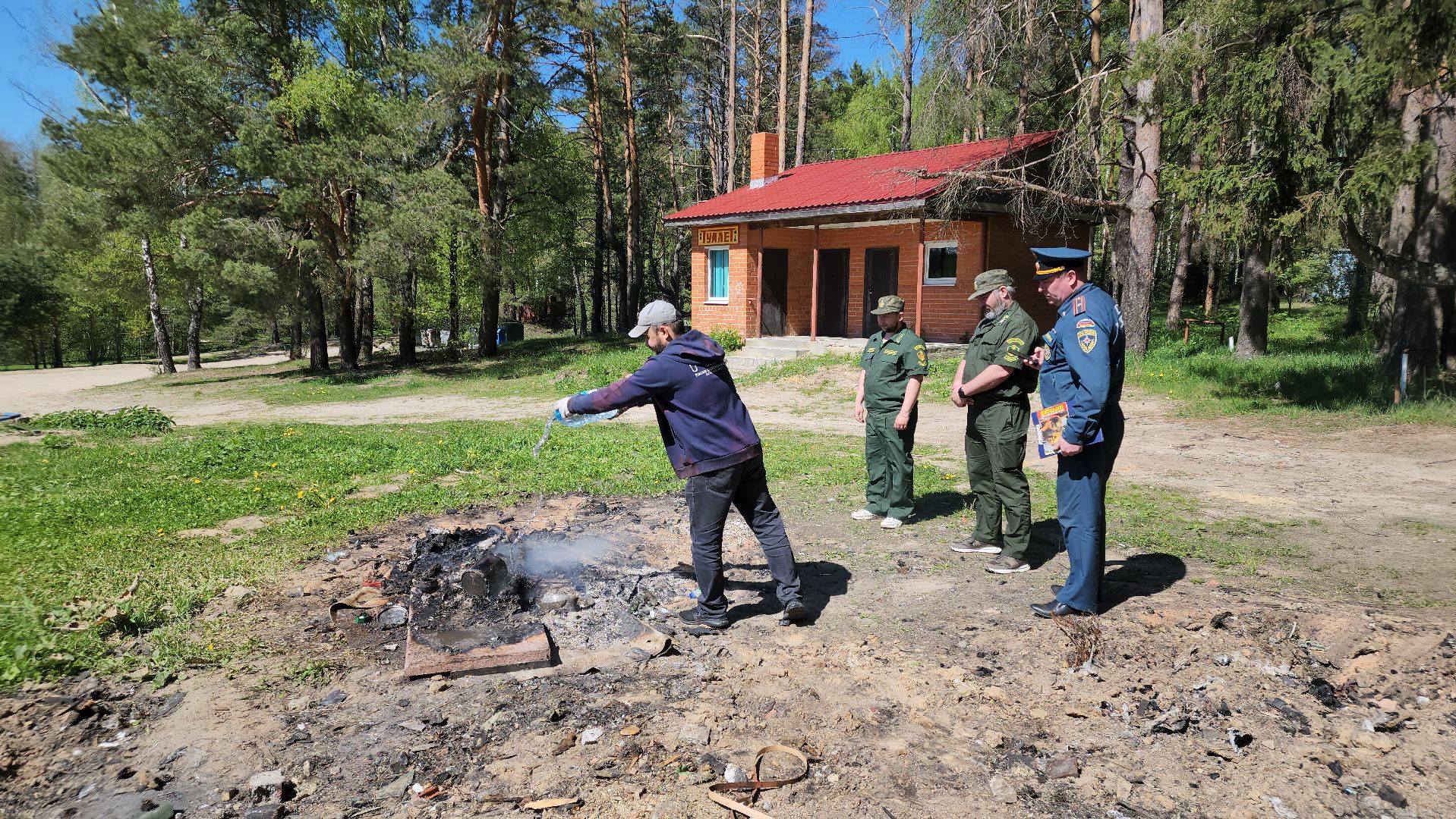 егорьевск, пожарная безопасность, лесничество, огонь, Надзор,