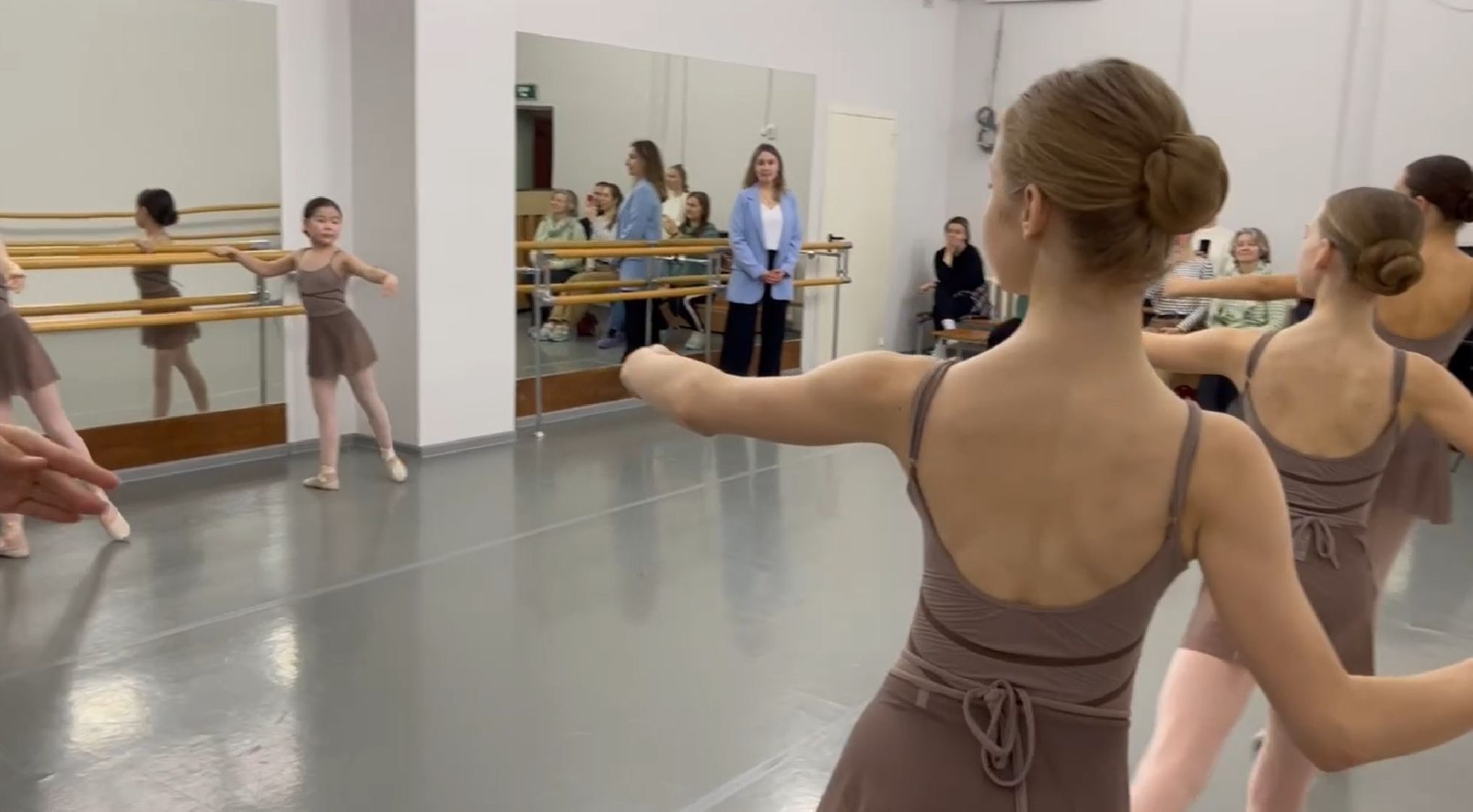 хореографическая школа, открытый урок, Домодедово,