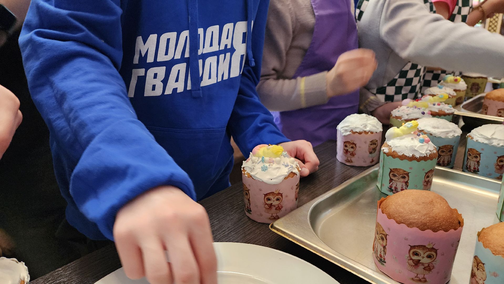 мастер-класс, МГЕР, украшение куличей,