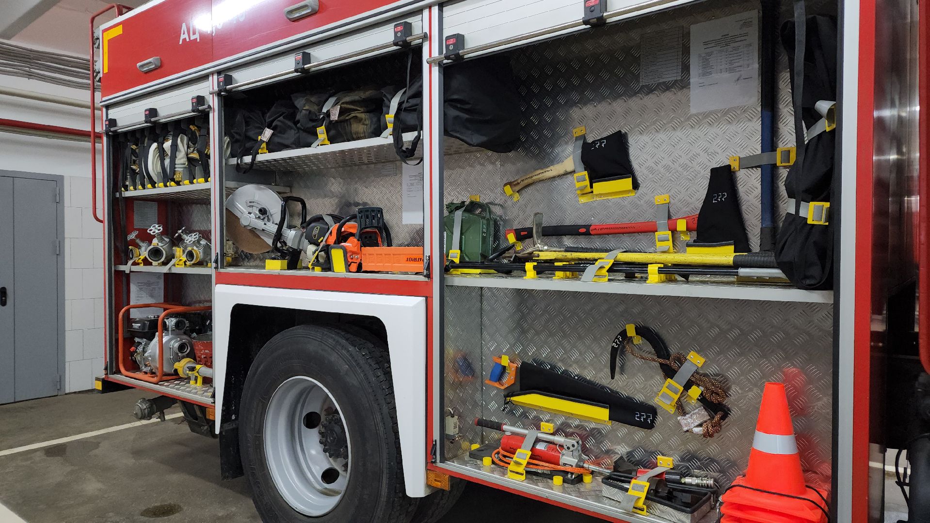 день пожарной охраны, Лосино-Петровский, Мособлпожспас,