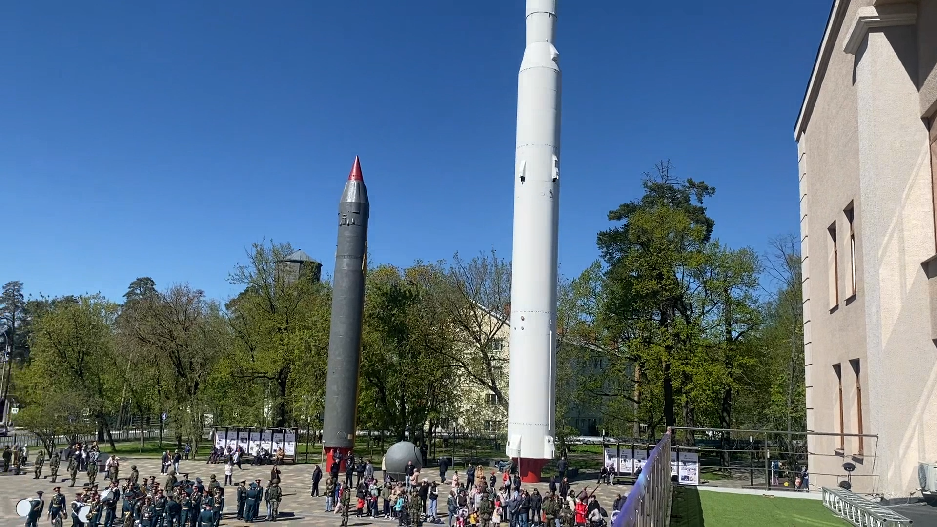 Власиха РВСН, план добрых дел, ракетная столица Власиха, макет баллистической ракеты, благоустройство во Власихе,