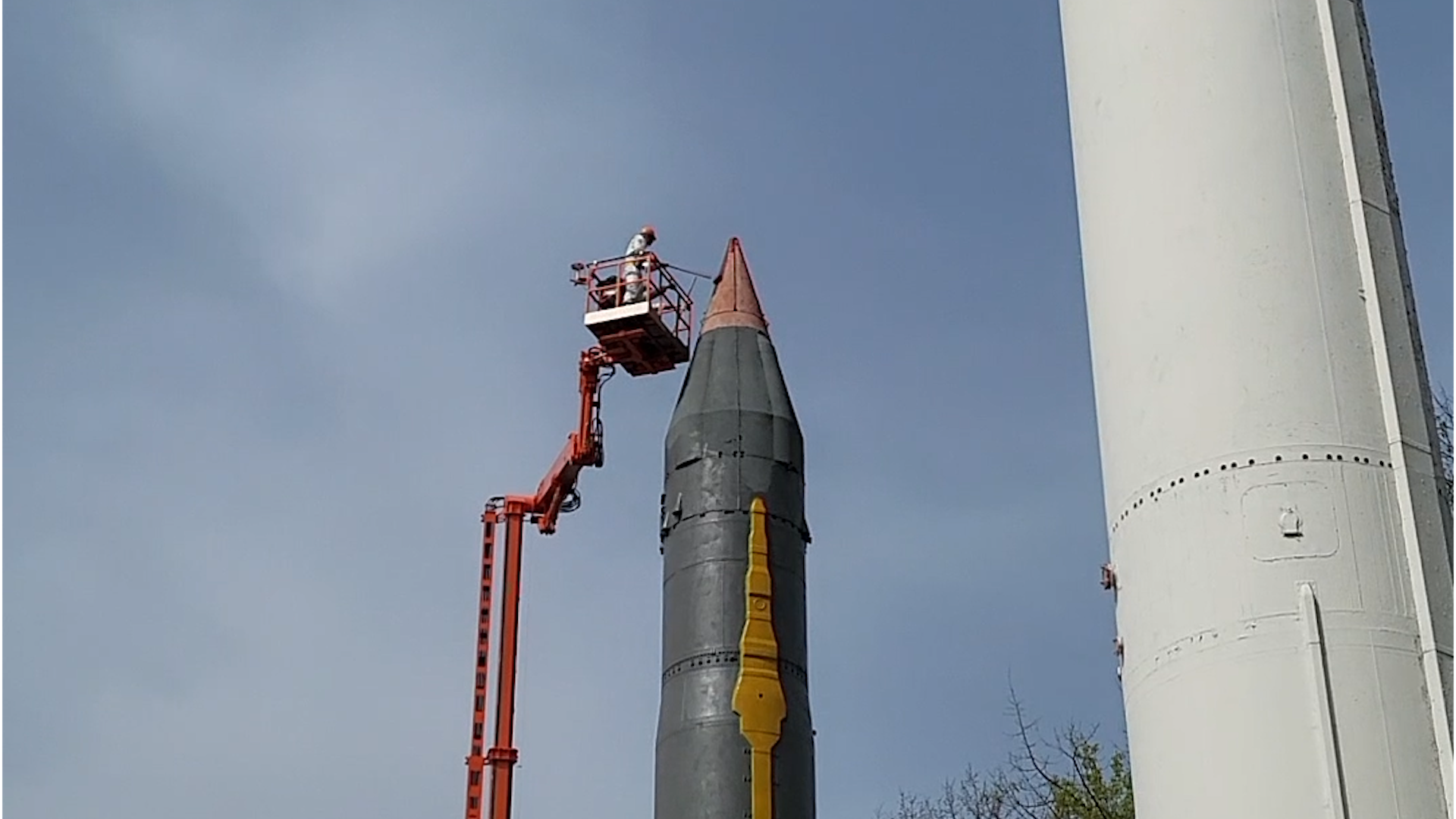 Власиха РВСН, план добрых дел, ракетная столица Власиха, макет баллистической ракеты, благоустройство во Власихе,