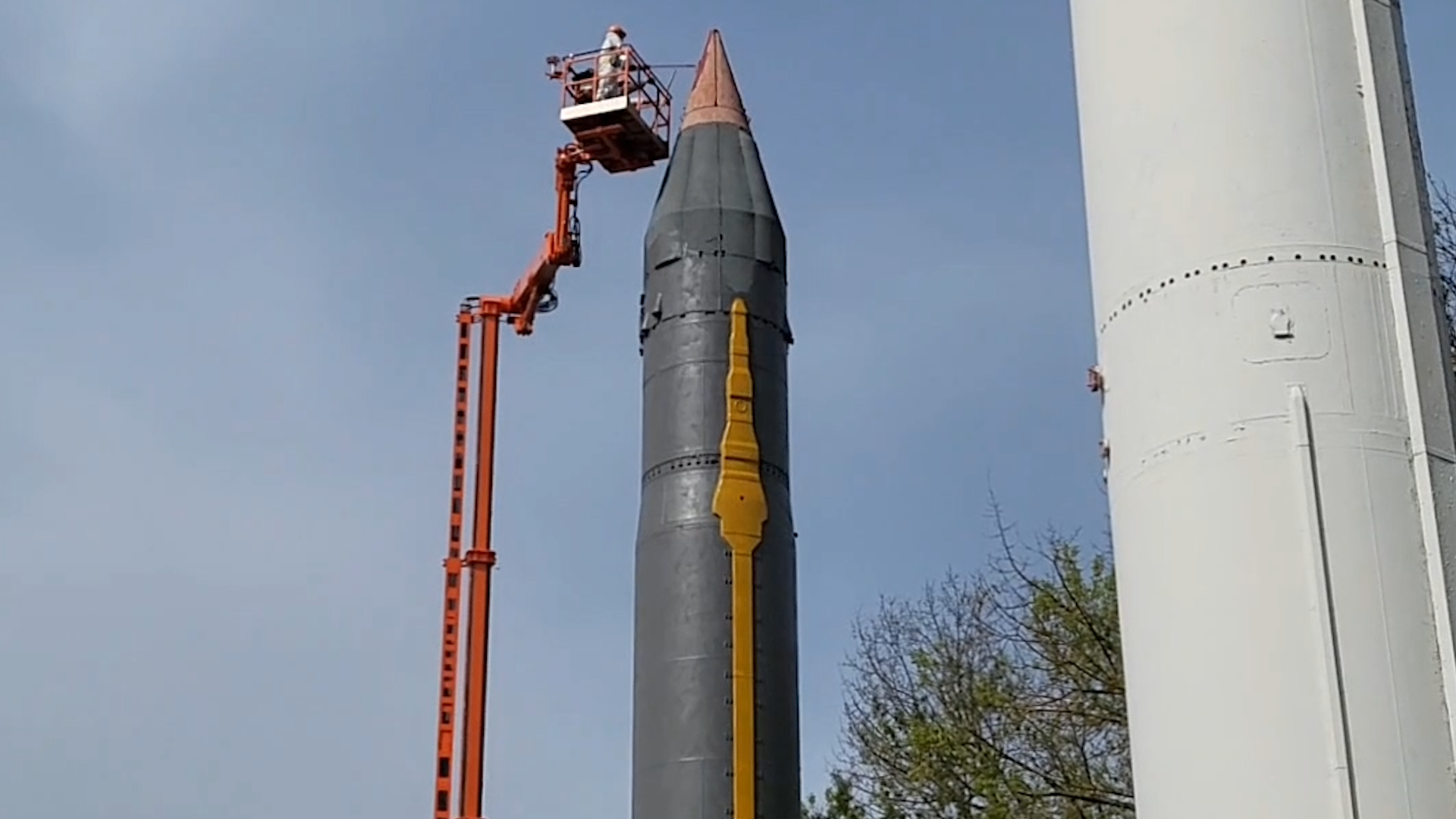 Власиха РВСН, план добрых дел, ракетная столица Власиха, макет баллистической ракеты, благоустройство во Власихе,