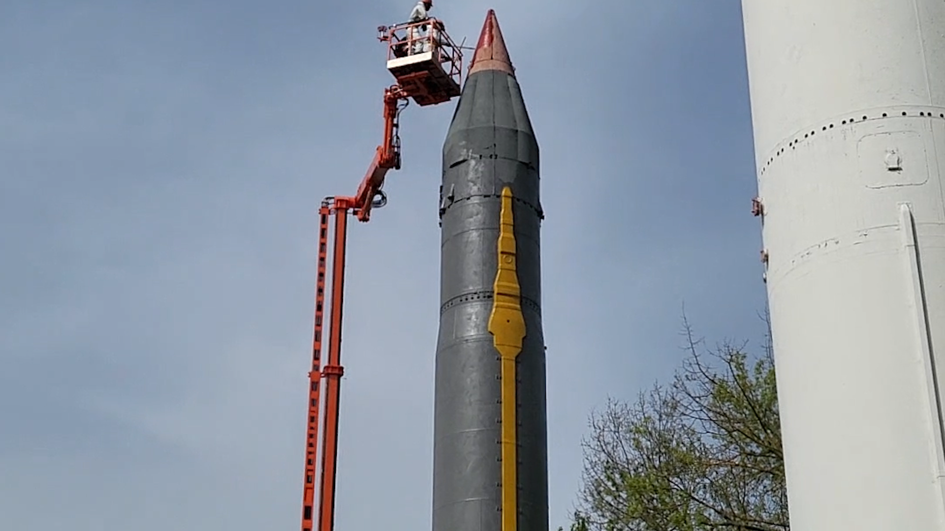 Власиха РВСН, план добрых дел, ракетная столица Власиха, макет баллистической ракеты, благоустройство во Власихе,