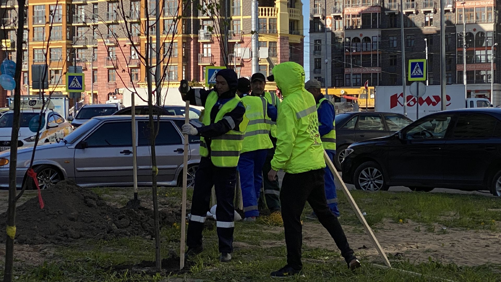 добрые дела, высадка деревьев, 40 лип, ленинский городской округ, государев дом,