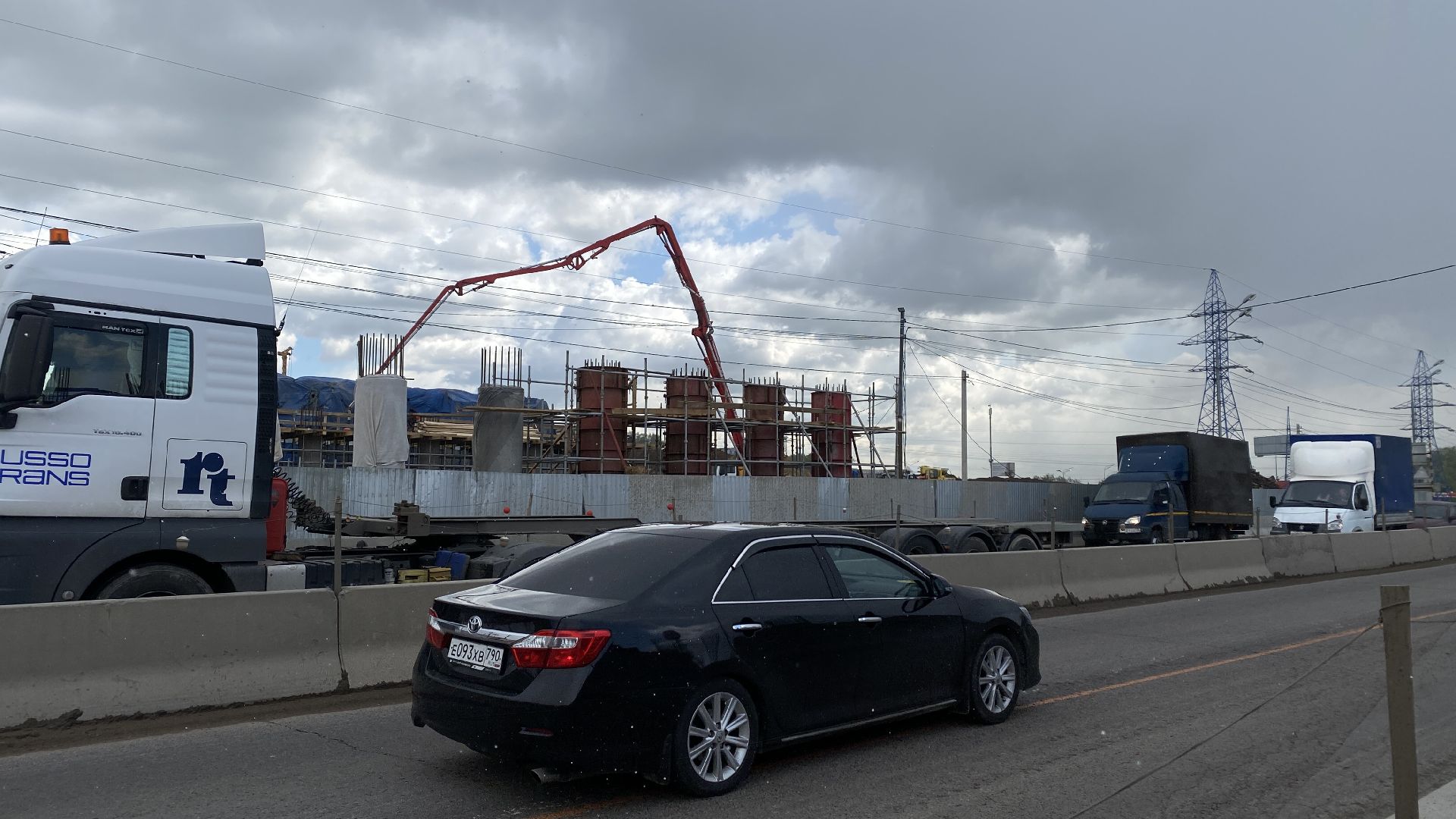 каширское шоссе, съезд на каширское шоссе, строительство дорог, володарское шоссе, ленинский городской округ,