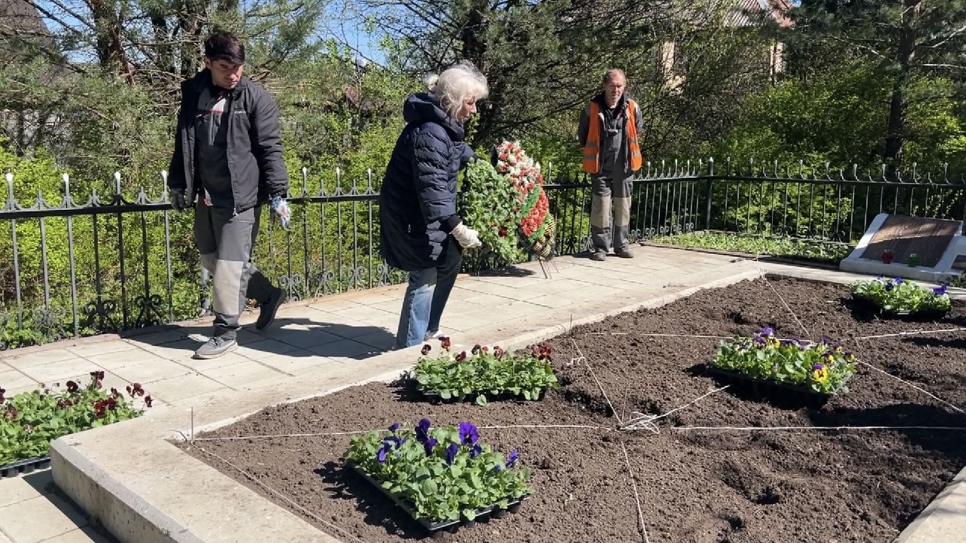 химки, благоустройство, цветы, озеленение,