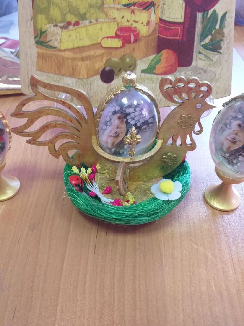 активное долголетие, пасха, творческие занятия,