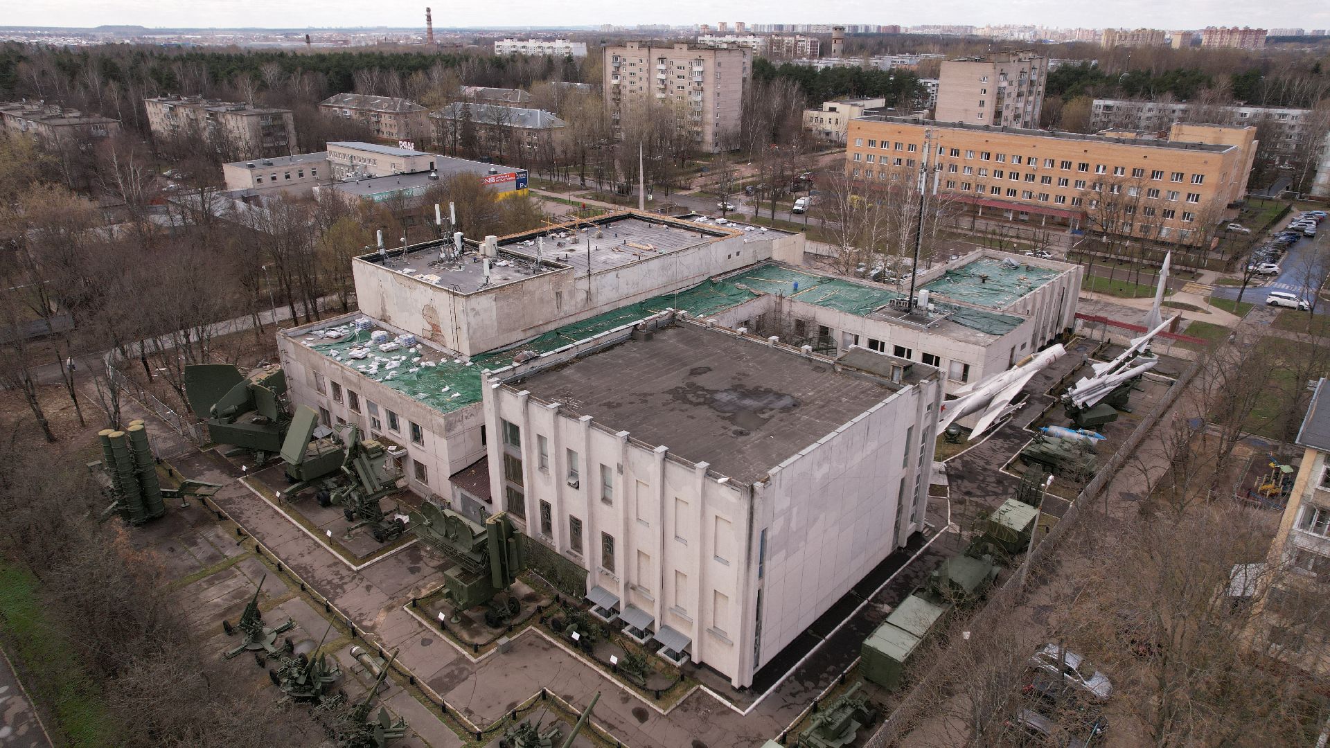 видео с коптера, дк, балашиха,