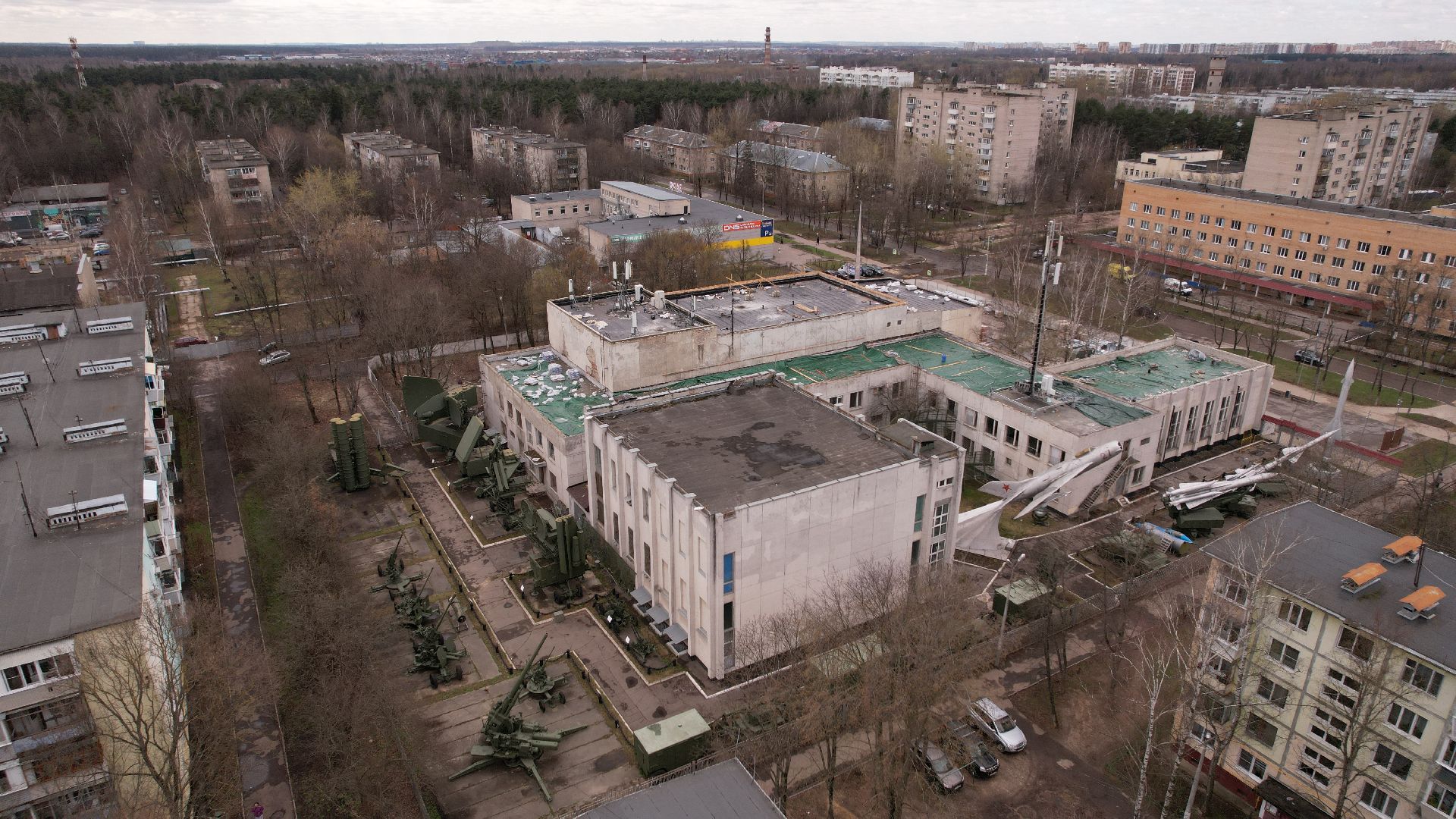 видео с коптера, дк, балашиха,