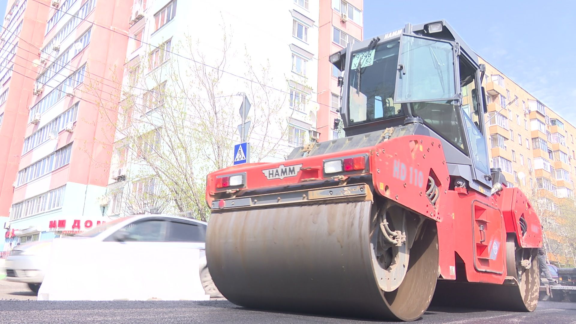 Реутов, ремонт дороги, проезжая часть, дорожное полотно, асфальт, пробы,