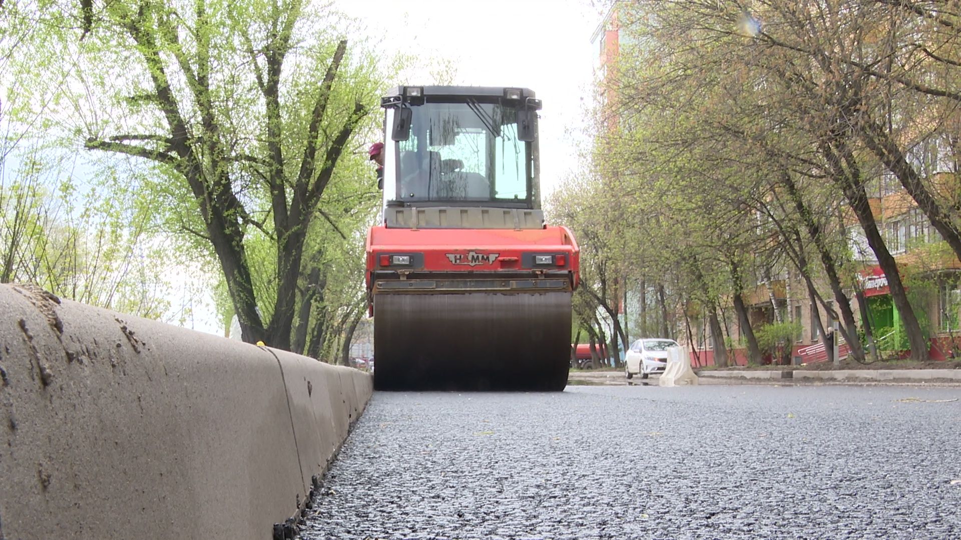 Реутов, ремонт дороги, проезжая часть, дорожное полотно, асфальт, пробы,