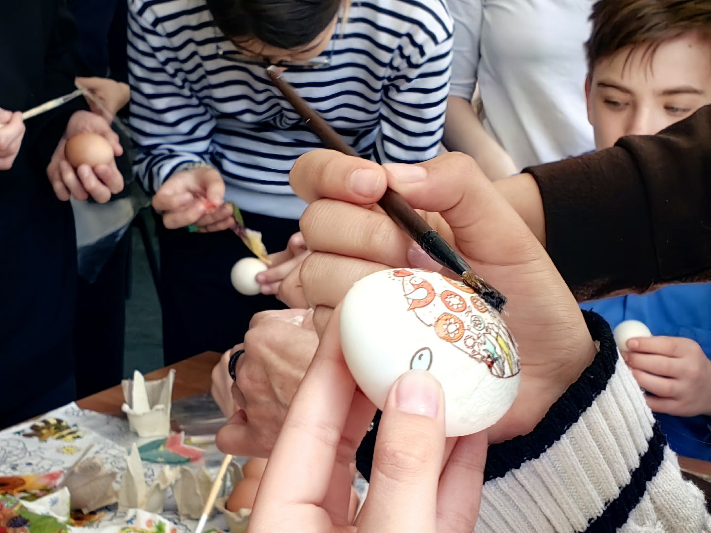 библиотека, Пасха, куличи, яйца, мастер-класс к пасхе,