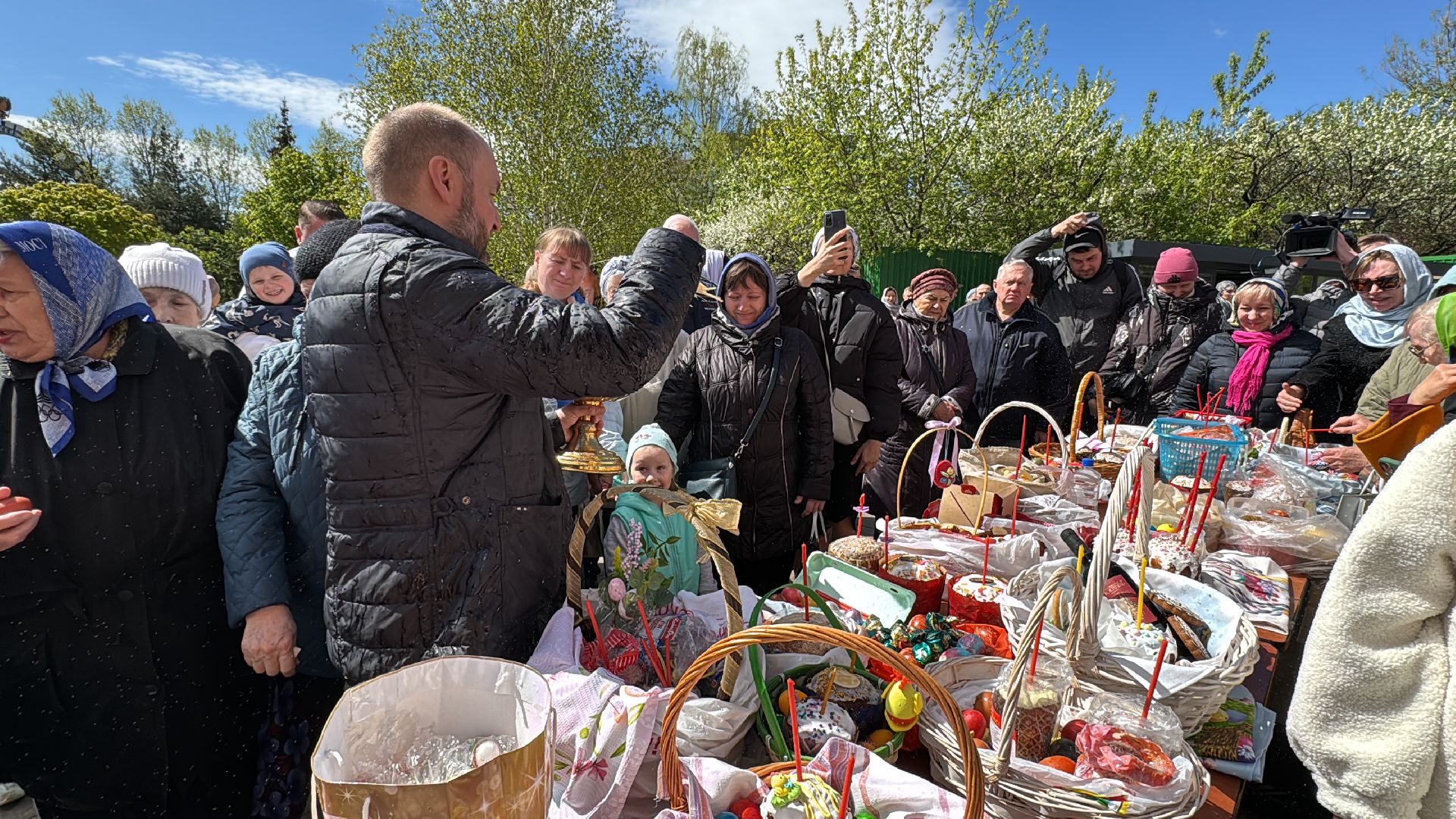 Одинцово, Великая суббота, Пасха,