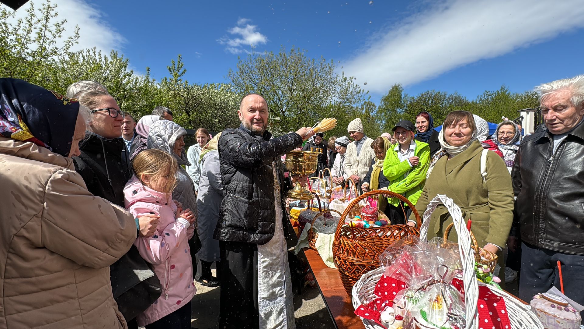 Одинцово, Великая суббота, Пасха,