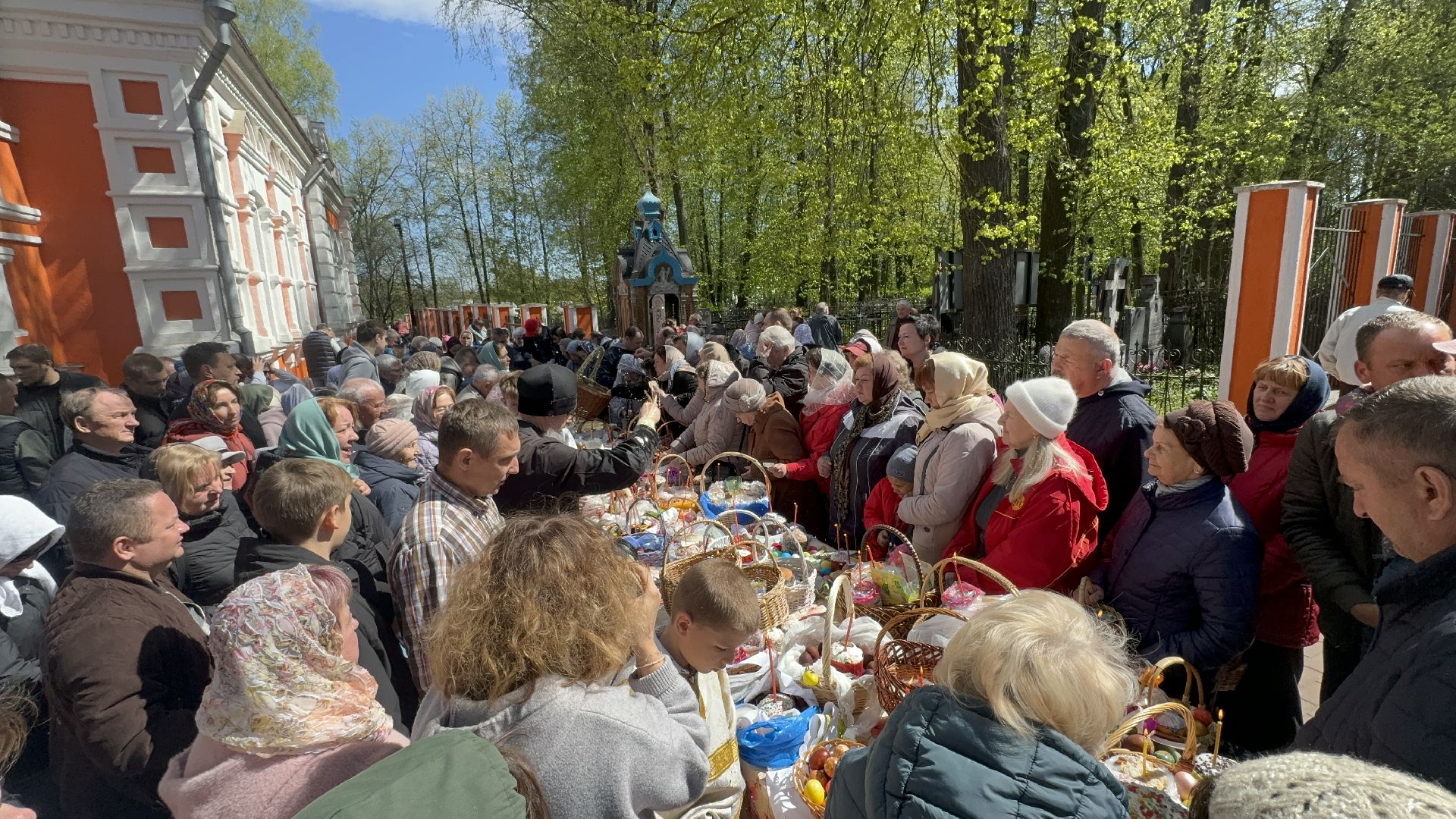 Солнечногорск, Пасха, Пасхальное богослужение, Куличи, Праздник,