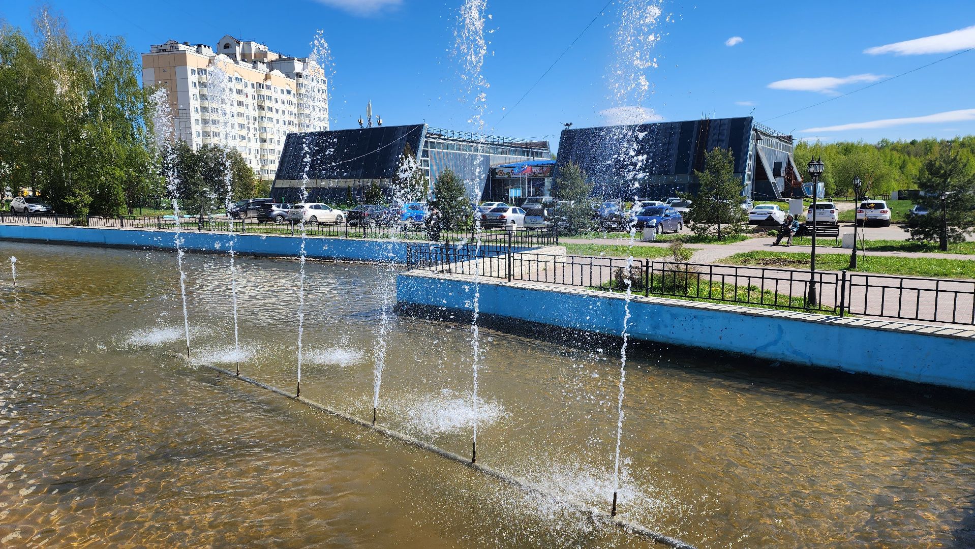 Солнечногорск, Рекинцо, фонтан, общество,