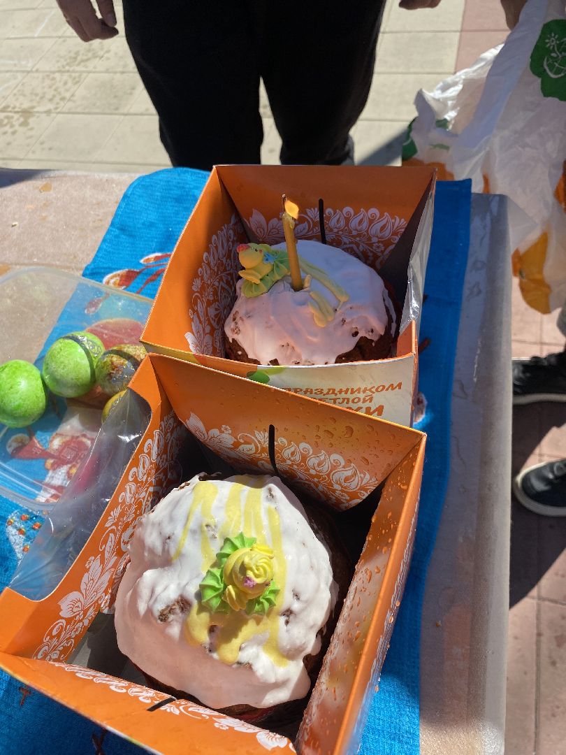 воскресение господне, Праздник Пасхи, Тихая суббота, Соборная площадь Власиха, храм во власихе, освящение куличей,