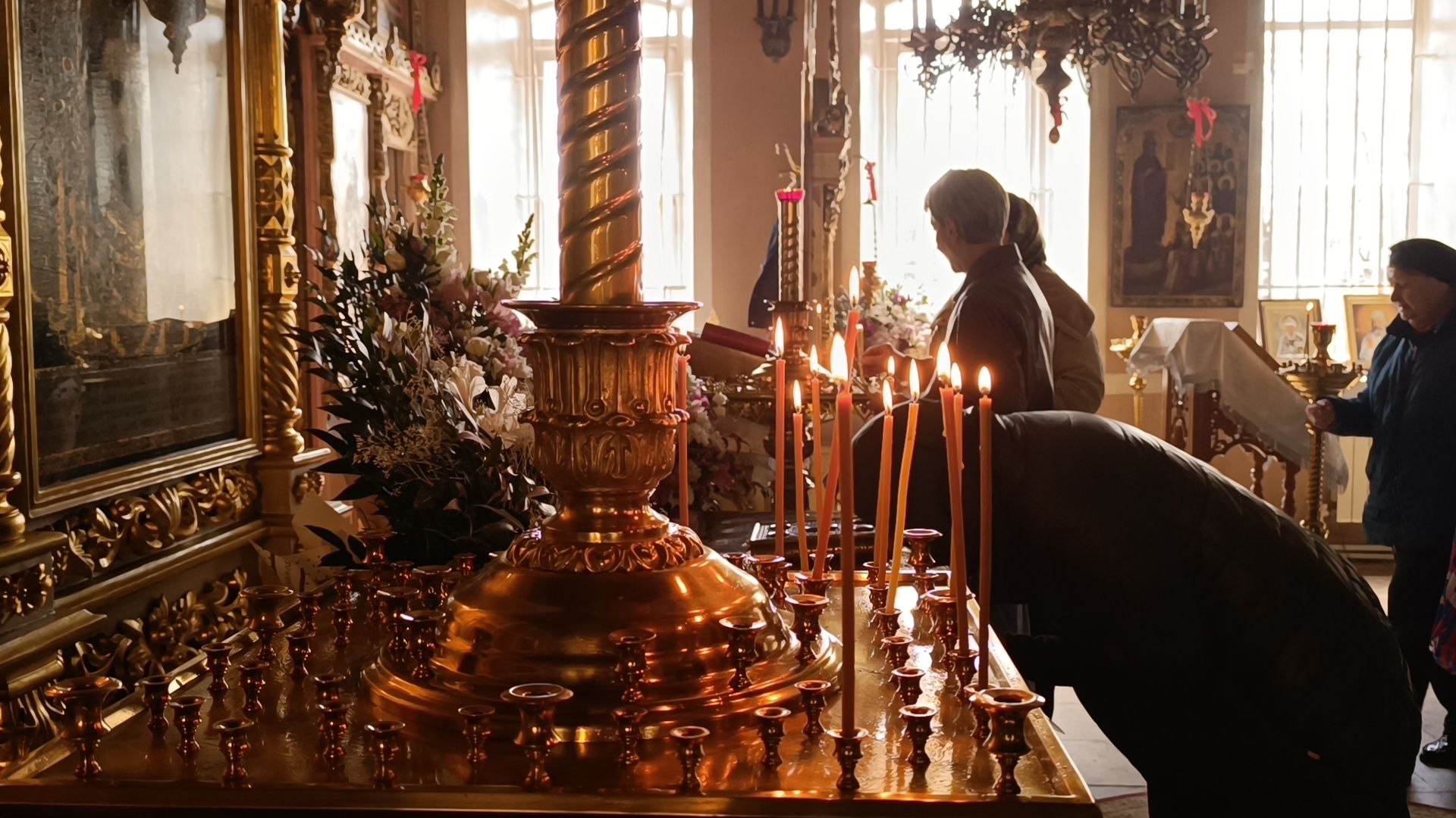 пасха, пасхальное богослужение, лобня, храм,