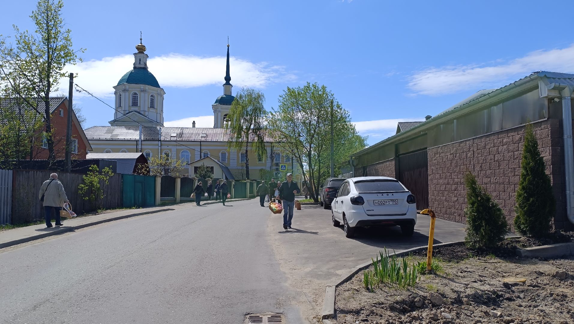 пасха, пасхальное богослужение, лобня, храм,