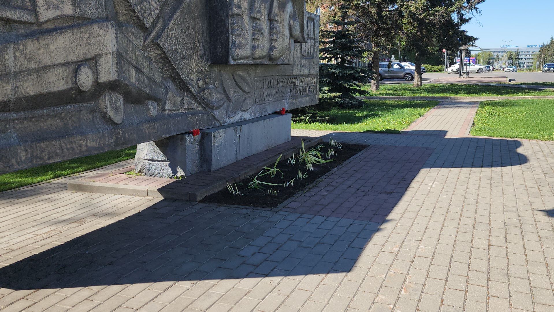 Союз садоводов России, посадка цветов, бронепоезд москвич, Ольга Пушкарева, ул Фрунзе, хоста, лилейник,