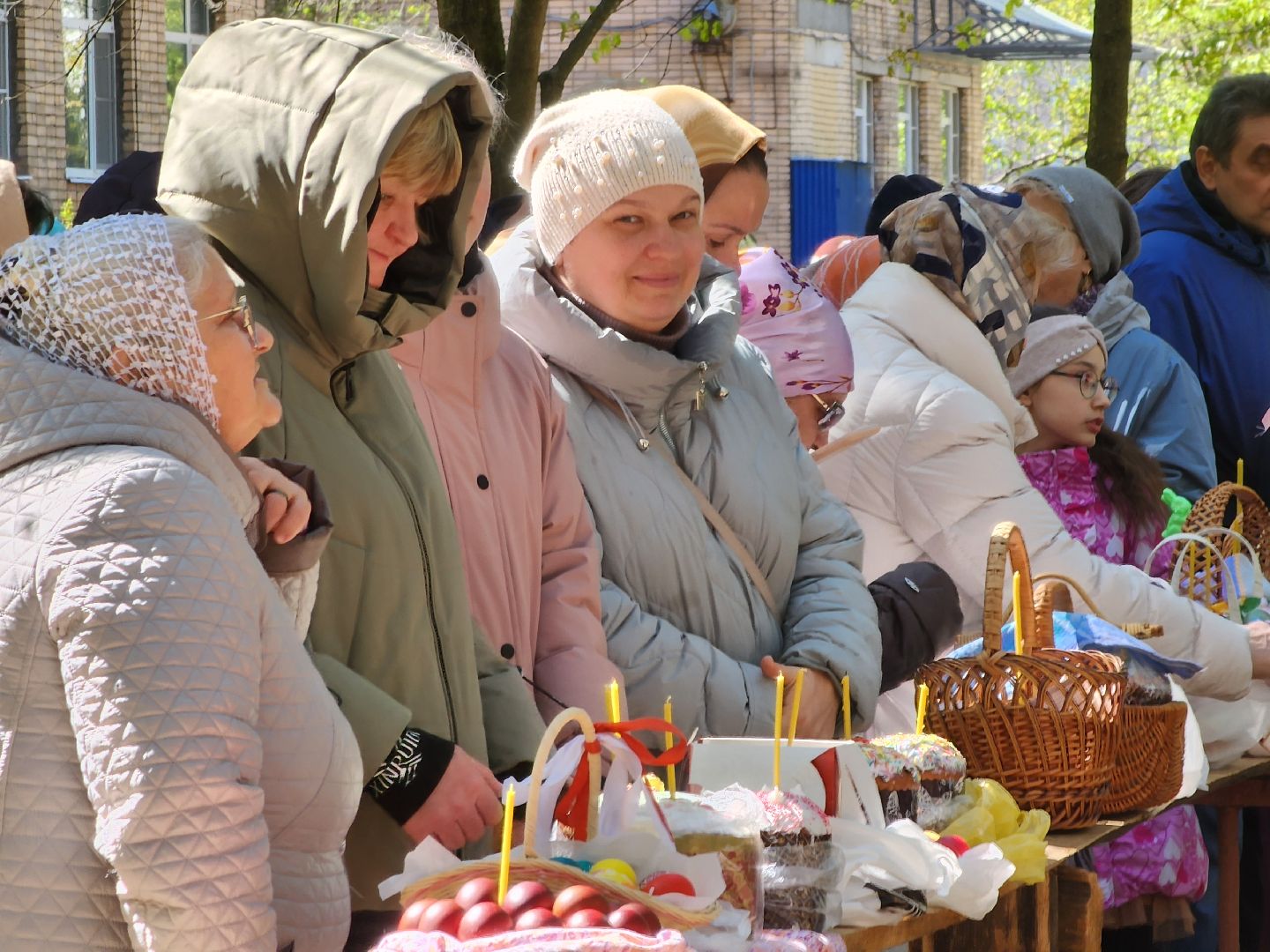 Черноголовка, Пасха, Освящение куличей,