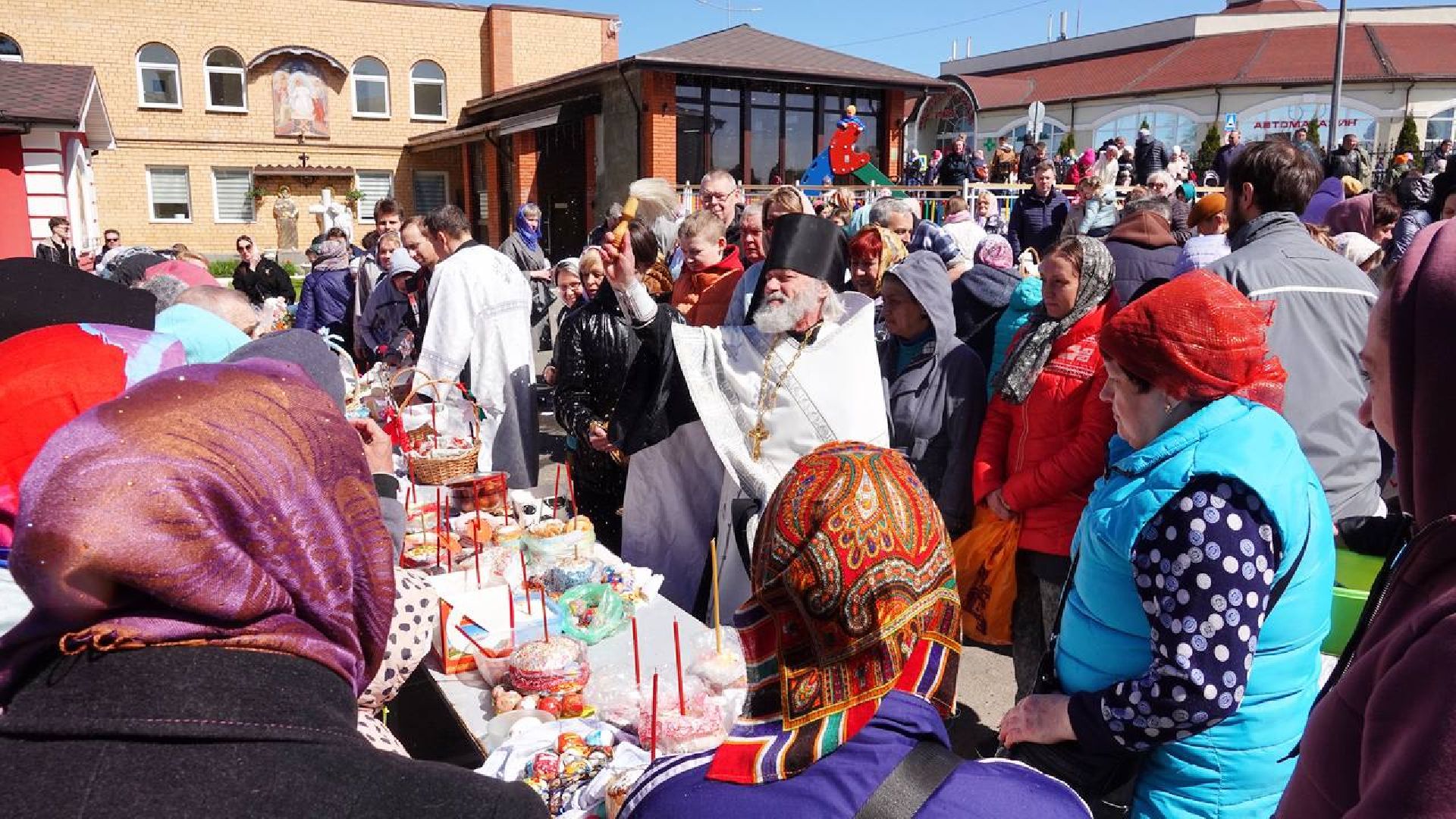 Пасха, Сергиев Посад, Храм Петра и Павла,