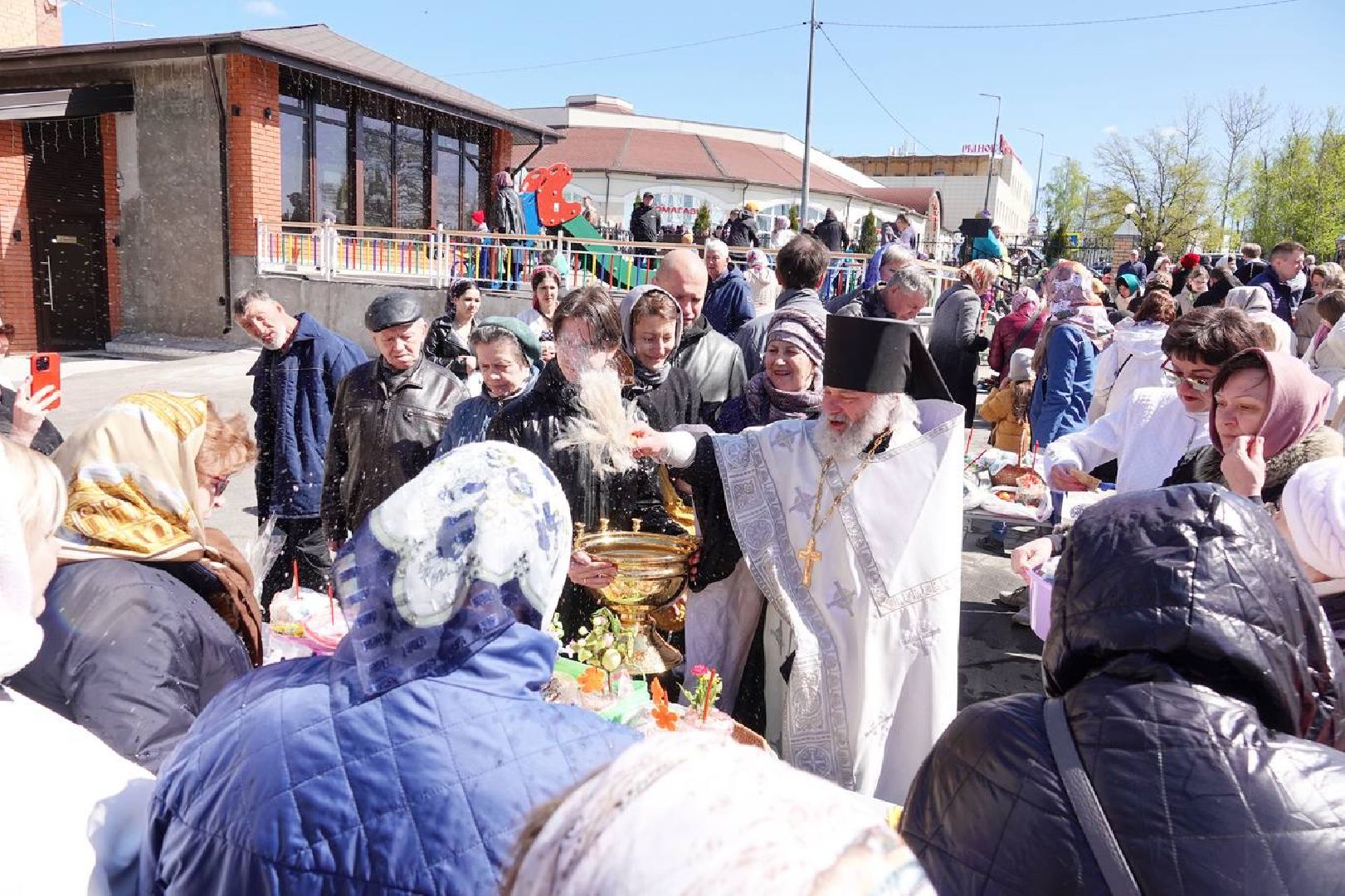 Пасха, Сергиев Посад, Храм Петра и Павла,