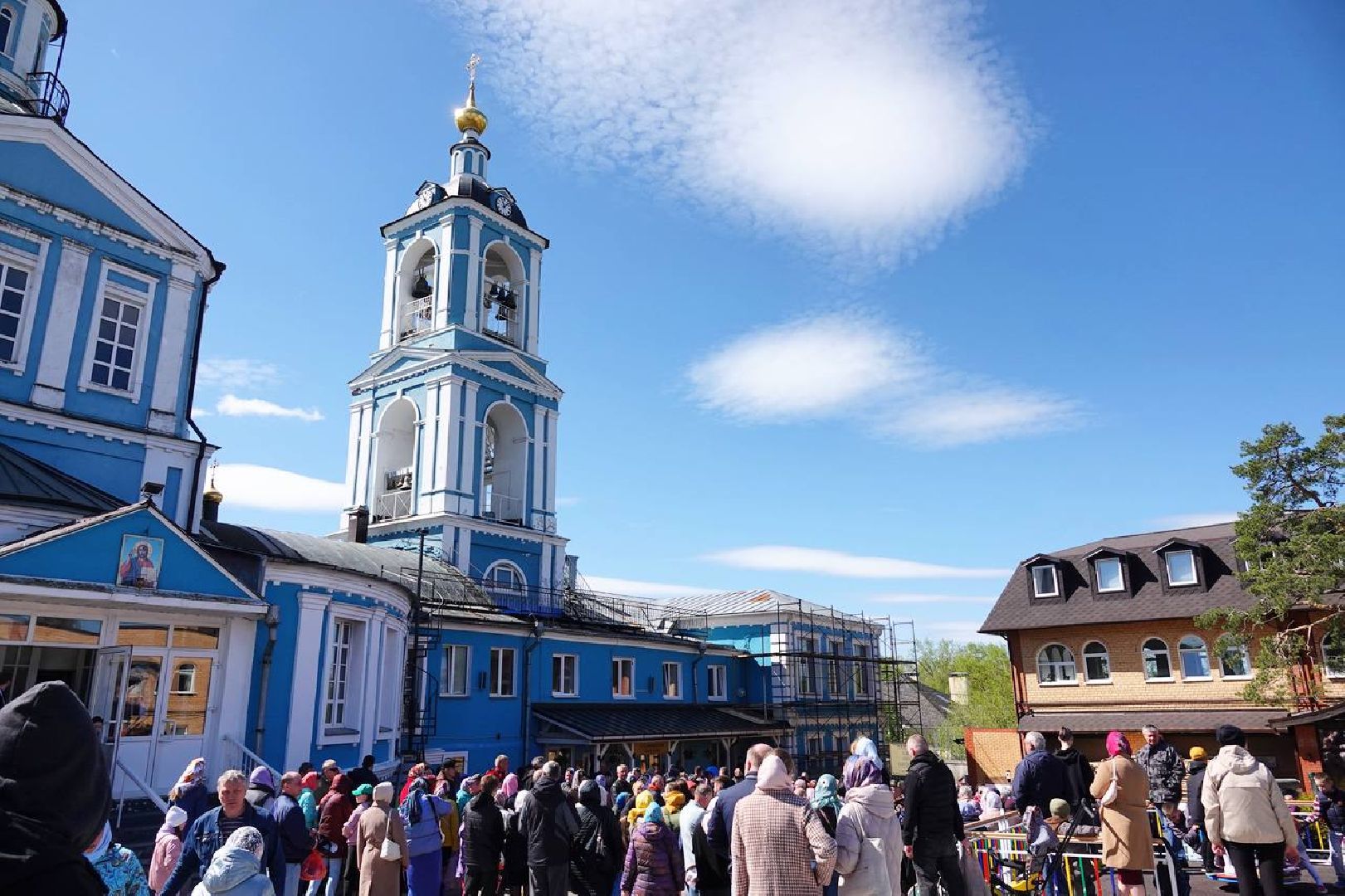 Пасха, Сергиев Посад, Храм Петра и Павла,