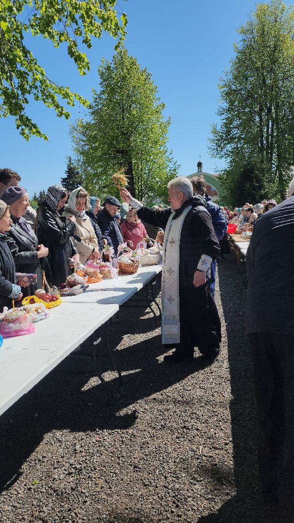 Пасха, Великая Суббота, освящение пасхальных куличей, Старая Купавна, Богородский городской округ,