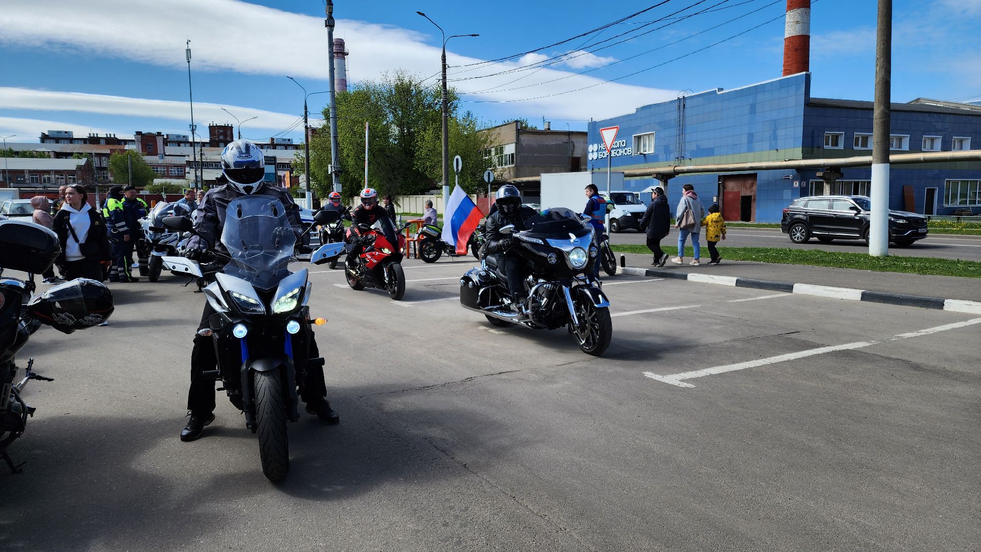 Подольск, Мотопробег, За Победу, 9 мая,