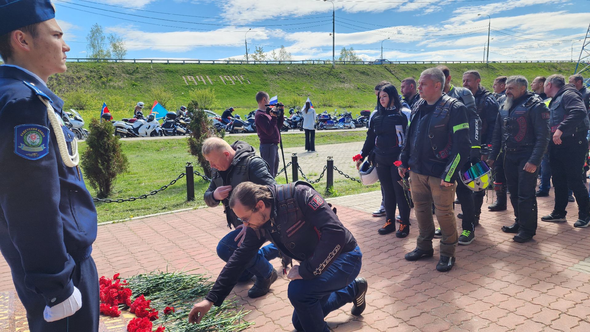 Подольск, Мотопробег, За Победу, 9 мая,