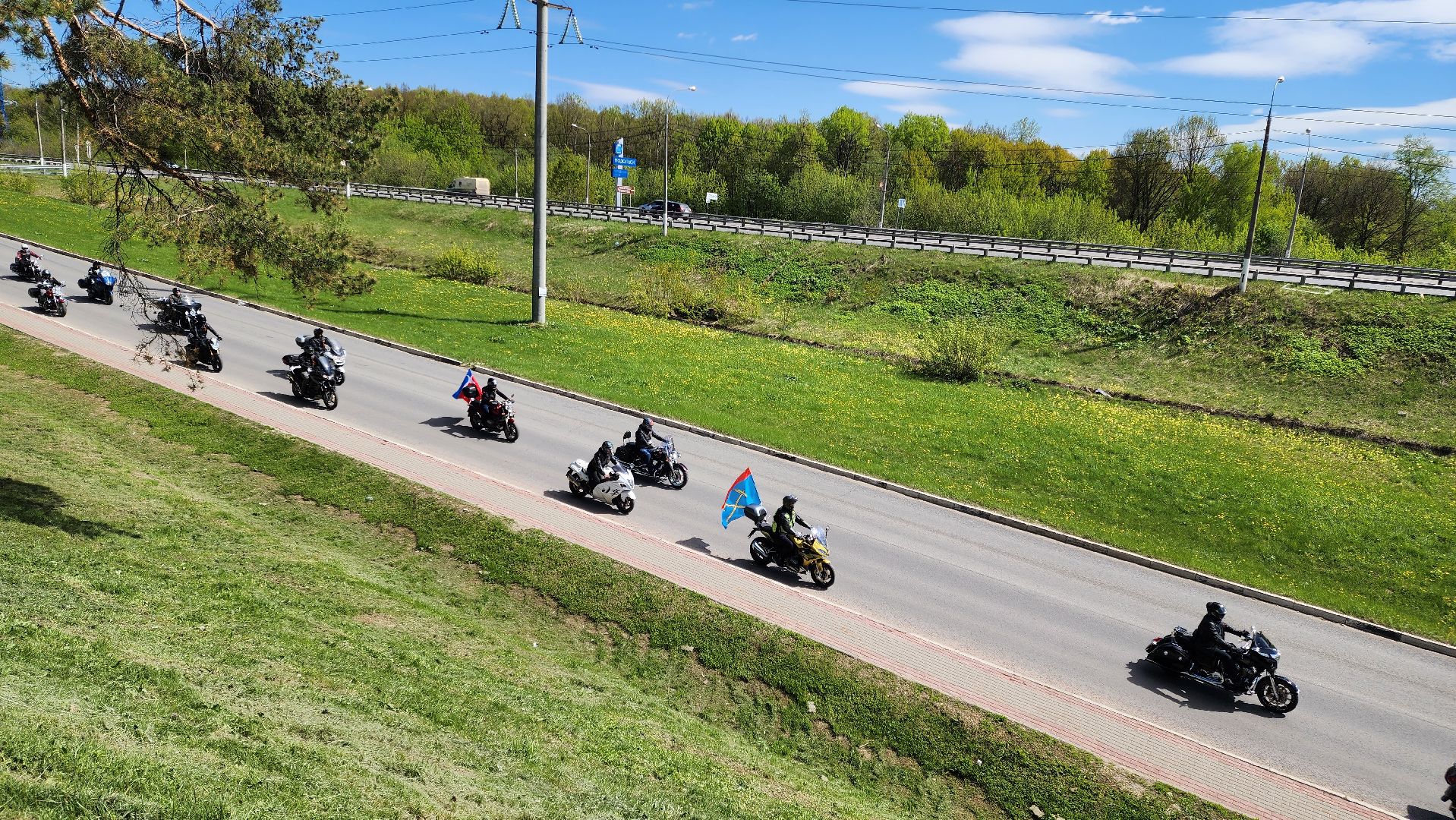 Подольск, Мотопробег, За Победу, 9 мая,