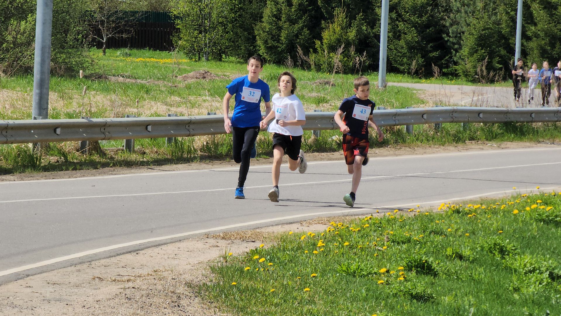 Забег, Легкоатлетический забег, спорт, спорт в рузе, спорт в подмосковье, патриотизм, Руза,