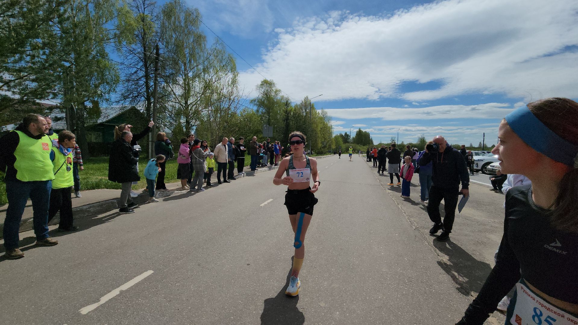 Забег, Легкоатлетический забег, спорт, спорт в рузе, спорт в подмосковье, патриотизм, Руза,