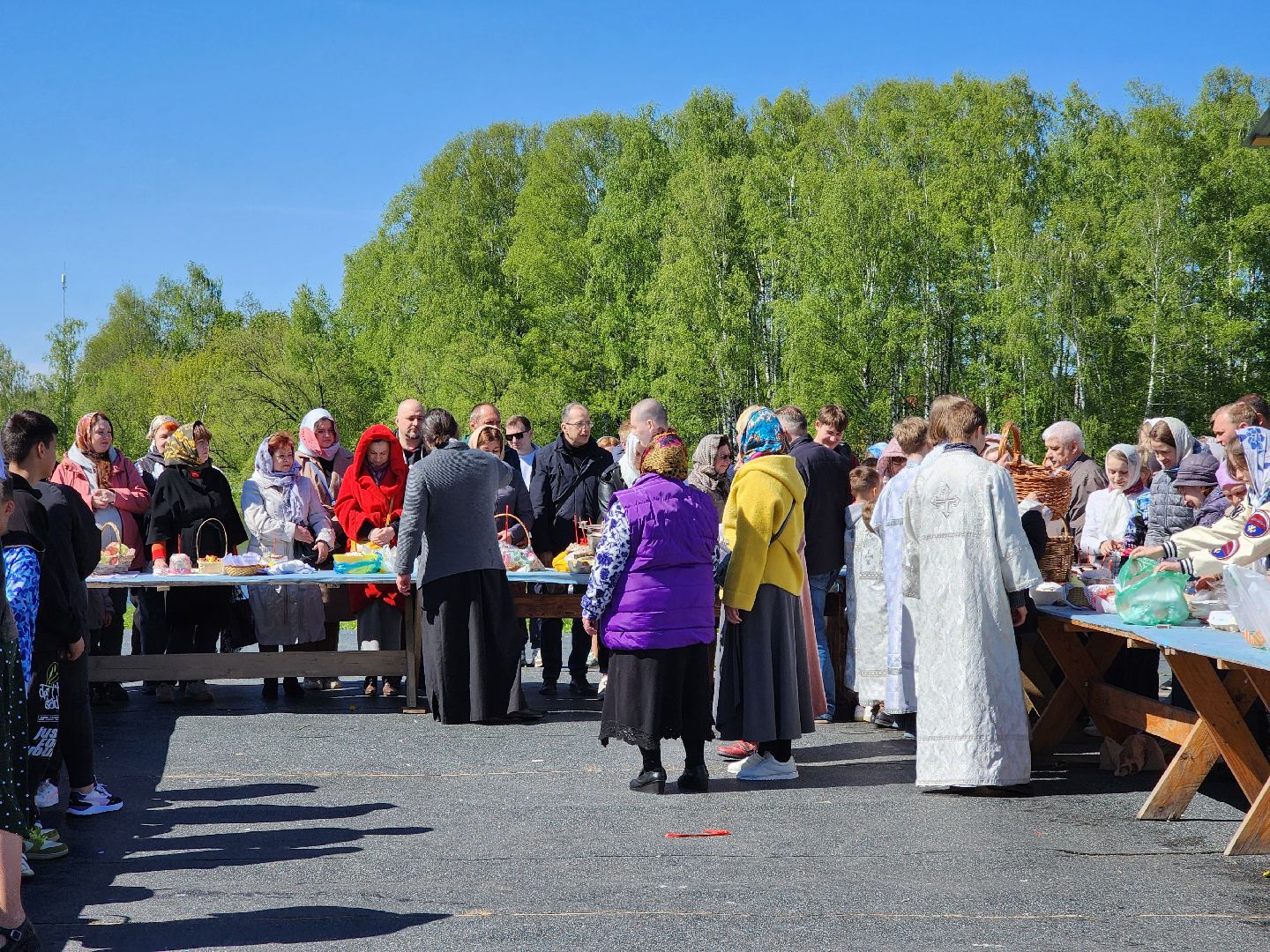 ногинск, пасха, храм, общество, жители, кулич,
