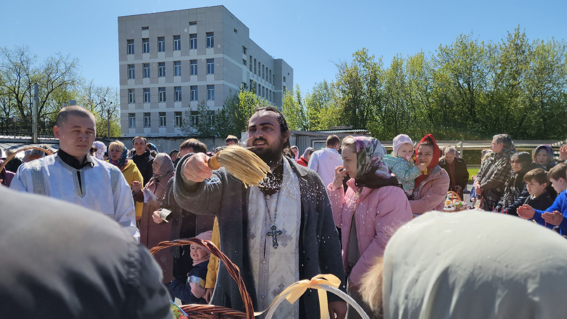 ногинск, пасха, храм, общество, жители, кулич,