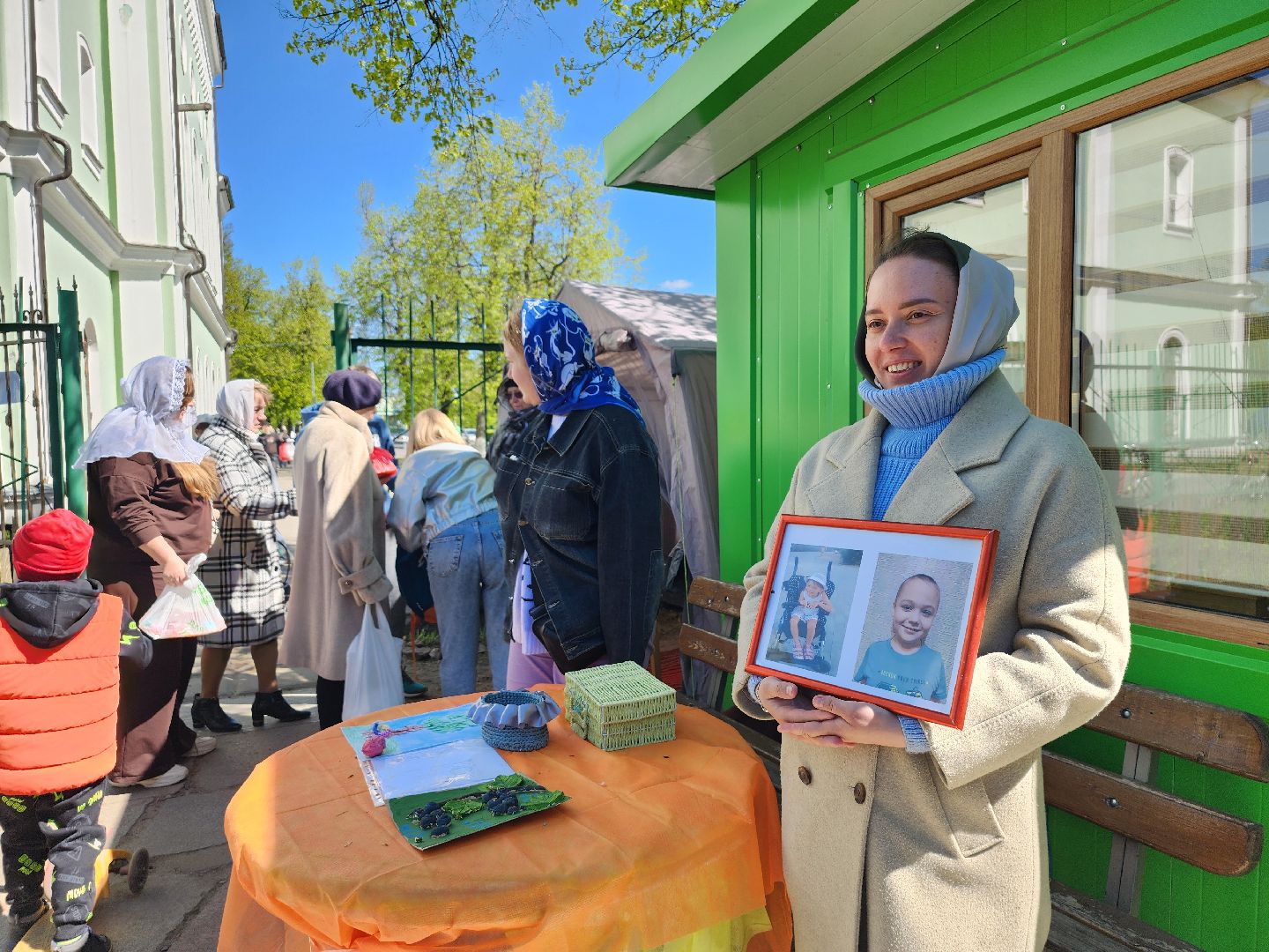 благотворительная выставка, благотворительный сбор, благотворительность, Старая Купавна, Богородский городской округ,