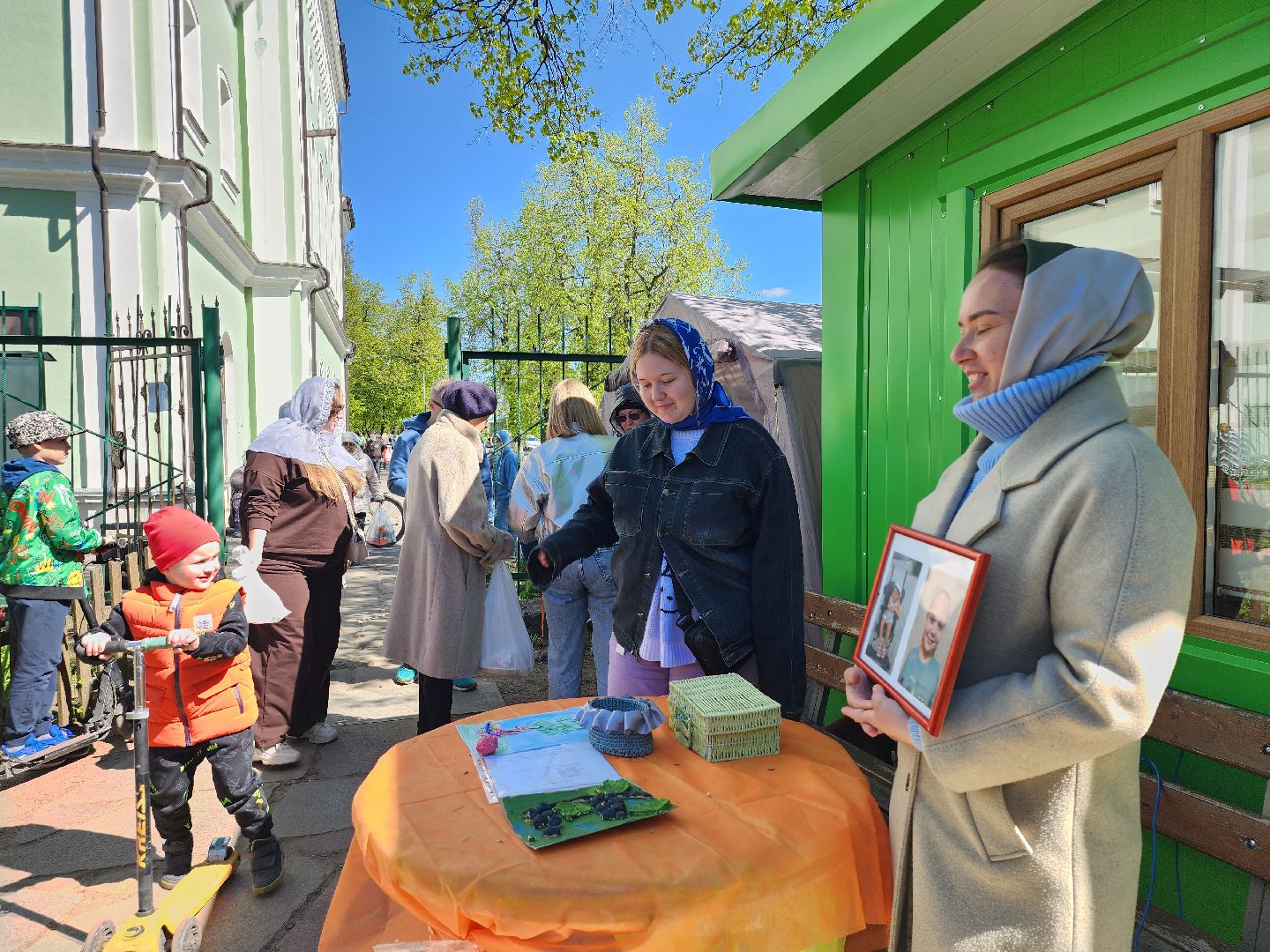 благотворительная выставка, благотворительный сбор, благотворительность, Старая Купавна, Богородский городской округ,